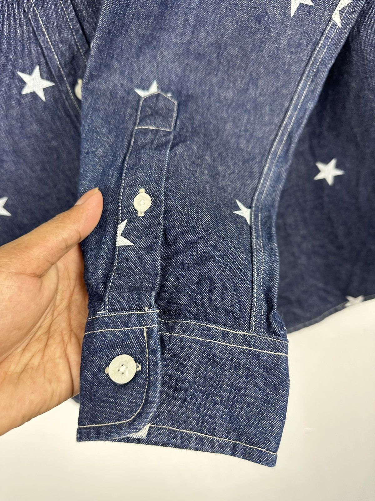 Stussy Stussy Jeans Buttons Up Shirt Size US S / EU 44-46 / 1 - 9 Thumbnail