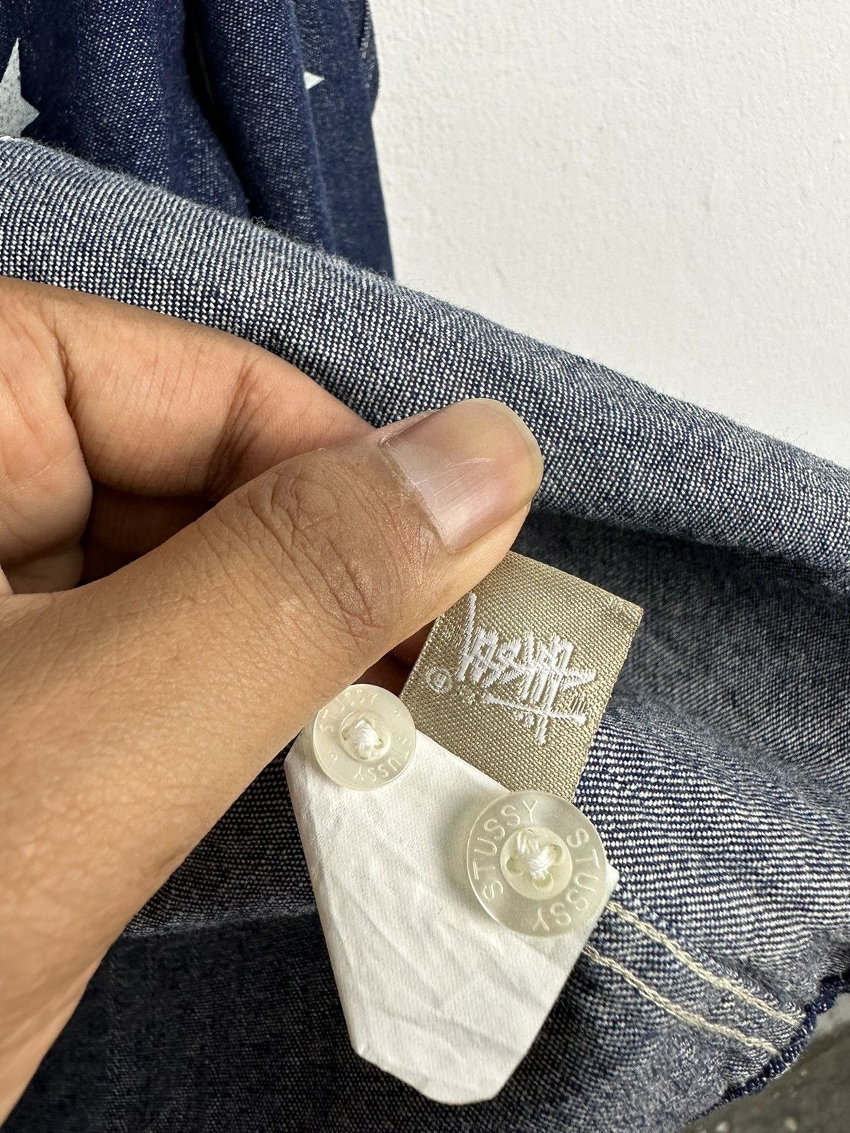 Stussy Stussy Jeans Buttons Up Shirt Size US S / EU 44-46 / 1 - 13 Thumbnail