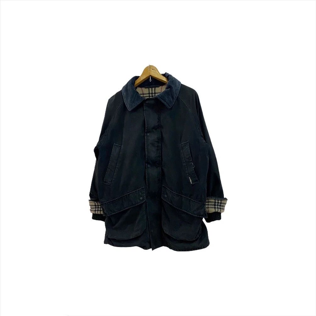 Burberry × Vintage SUN FADDED VINTAGE BURBERRY LONDON DISTRESSED JACKET Size US M / EU 48-50 / 2 - 2 Thumbnail