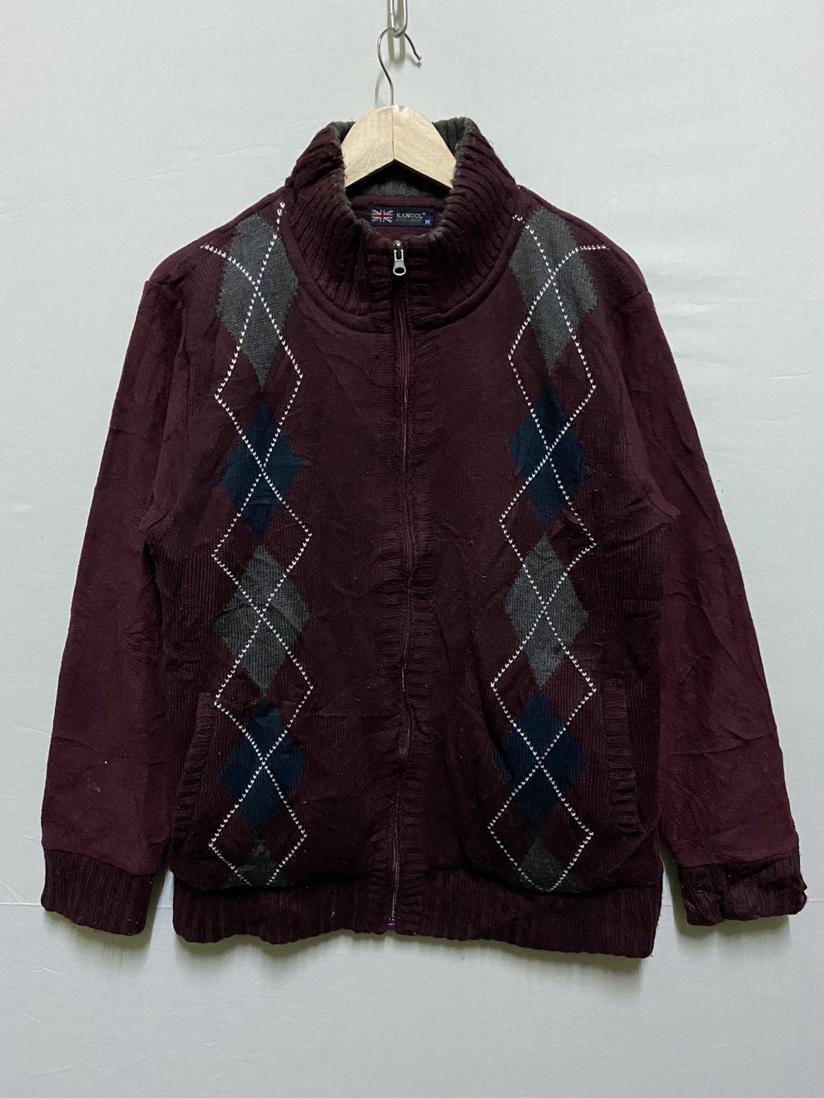 Kangol Kangol Fleece Zipper Sweater Size US M / EU 48-50 / 2 - 1 Thumbnail