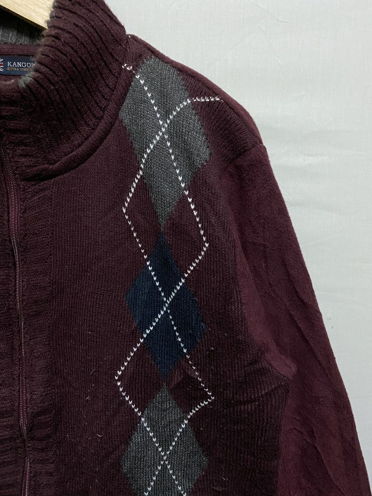 Kangol Kangol Fleece Zipper Sweater Size US M / EU 48-50 / 2 - 4 Thumbnail