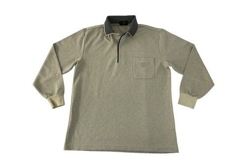 MCM 90s Hype MCM Legere Single Pocket Herringbone Polo Tee Size US M / EU 48-50 / 2 - 1 Thumbnail