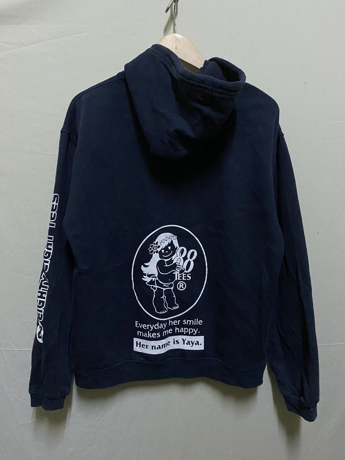 Japanese Brand × Vintage 88 Tees Zipper Hoodie Size US L / EU 52-54 / 3 - 5 Thumbnail