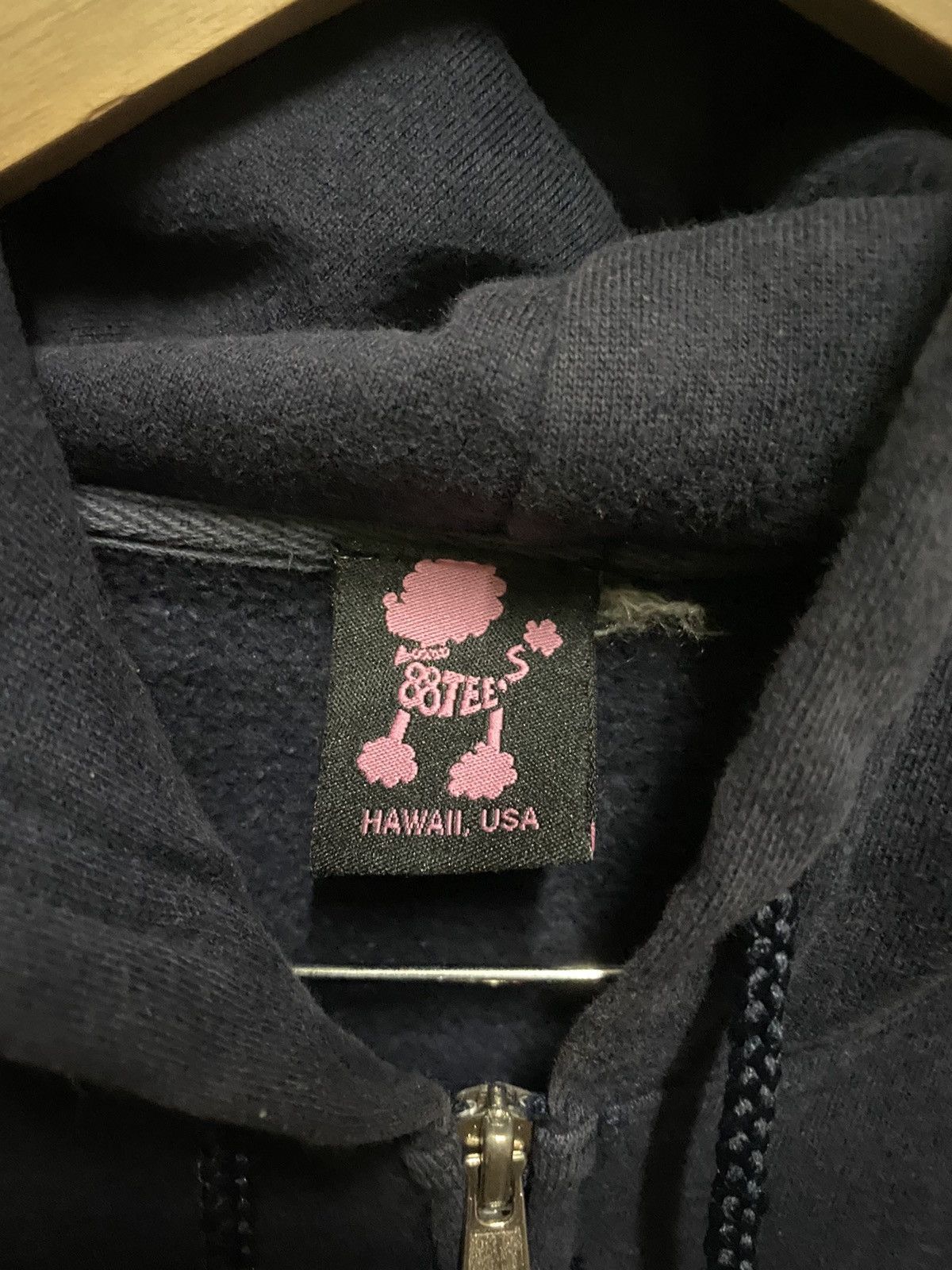 Japanese Brand × Vintage 88 Tees Zipper Hoodie Size US L / EU 52-54 / 3 - 3 Thumbnail