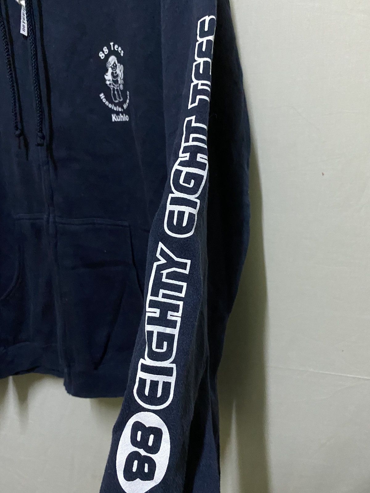 Japanese Brand × Vintage 88 Tees Zipper Hoodie Size US L / EU 52-54 / 3 - 4 Thumbnail