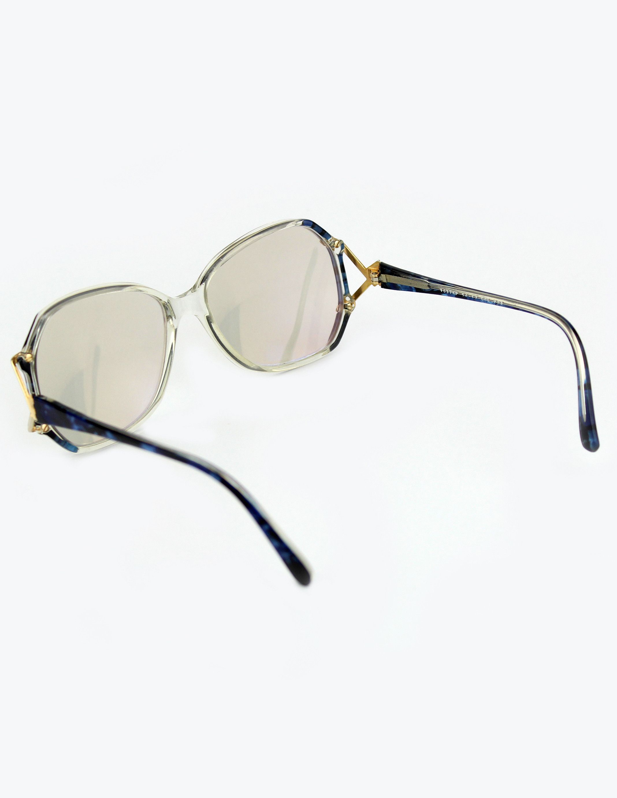 Vintage NOS 80s vintage T&J Optical oversized glasses frame OG DS Size ONE SIZE - 7 Thumbnail