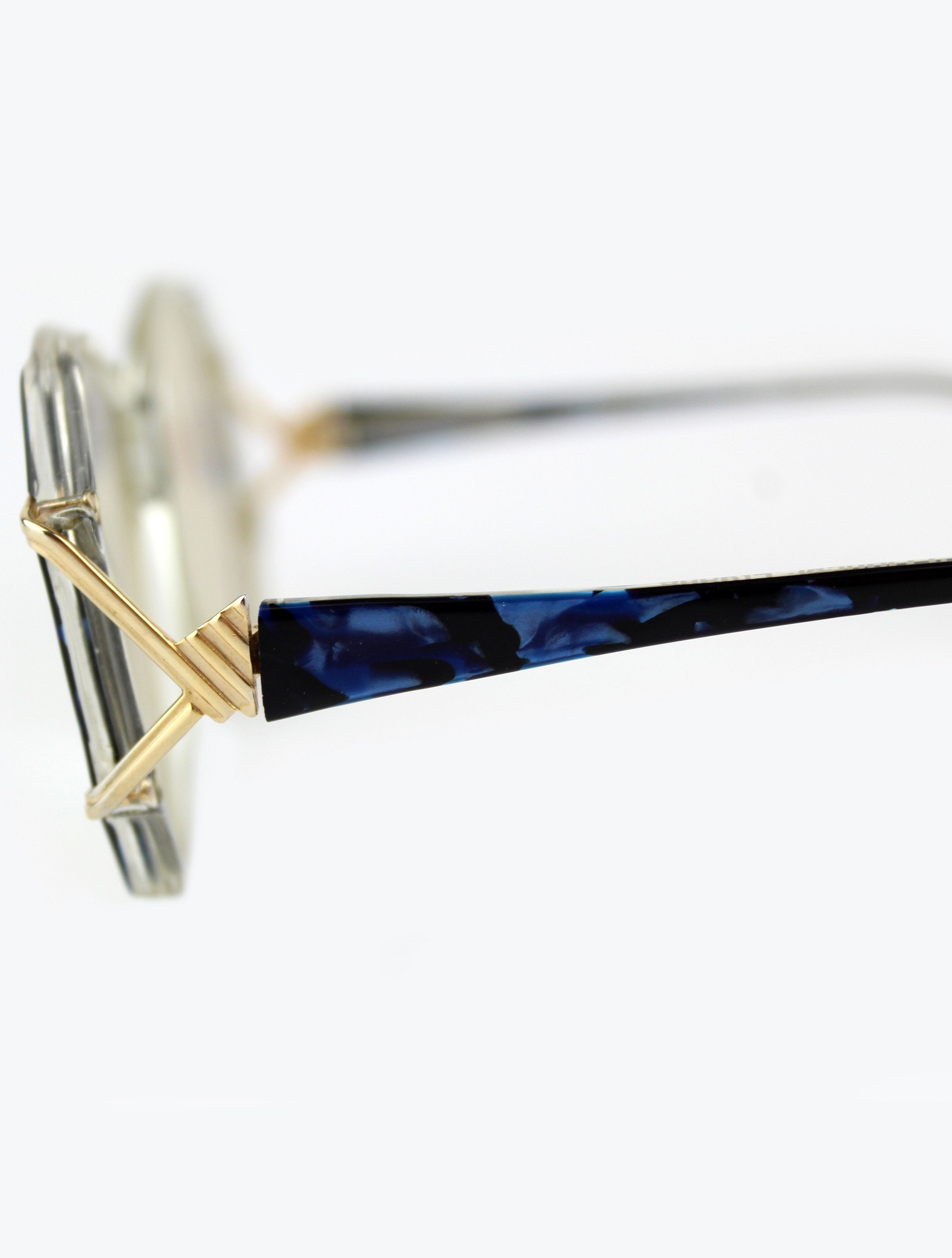 Vintage NOS 80s vintage T&J Optical oversized glasses frame OG DS Size ONE SIZE - 6 Thumbnail