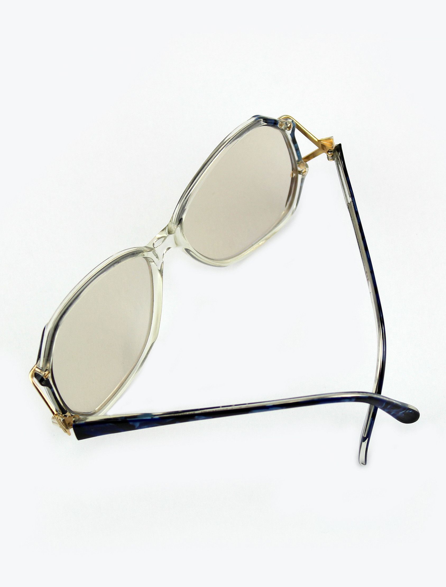 Vintage NOS 80s vintage T&J Optical oversized glasses frame OG DS Size ONE SIZE - 11 Thumbnail