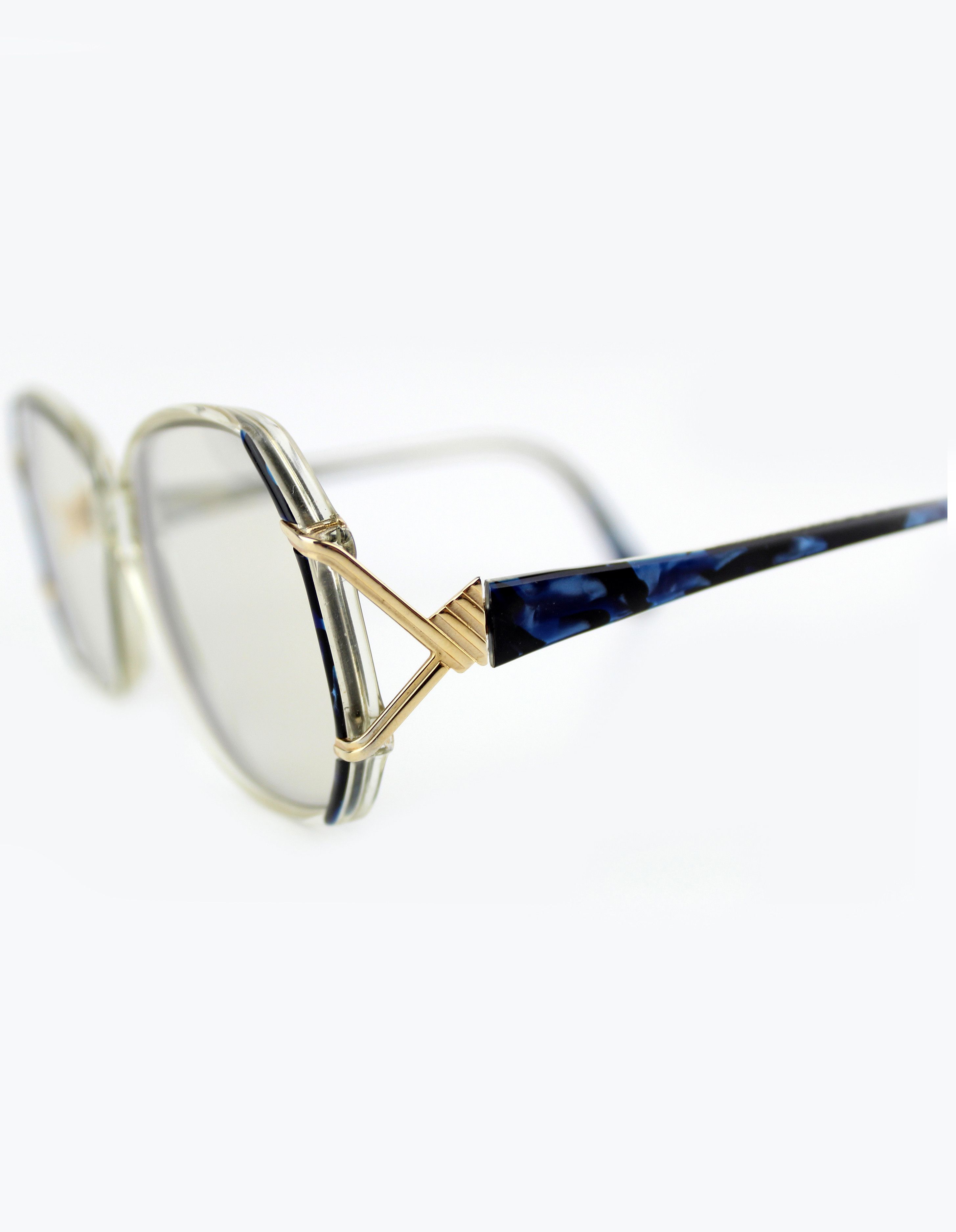 Vintage NOS 80s vintage T&J Optical oversized glasses frame OG DS Size ONE SIZE - 4 Thumbnail