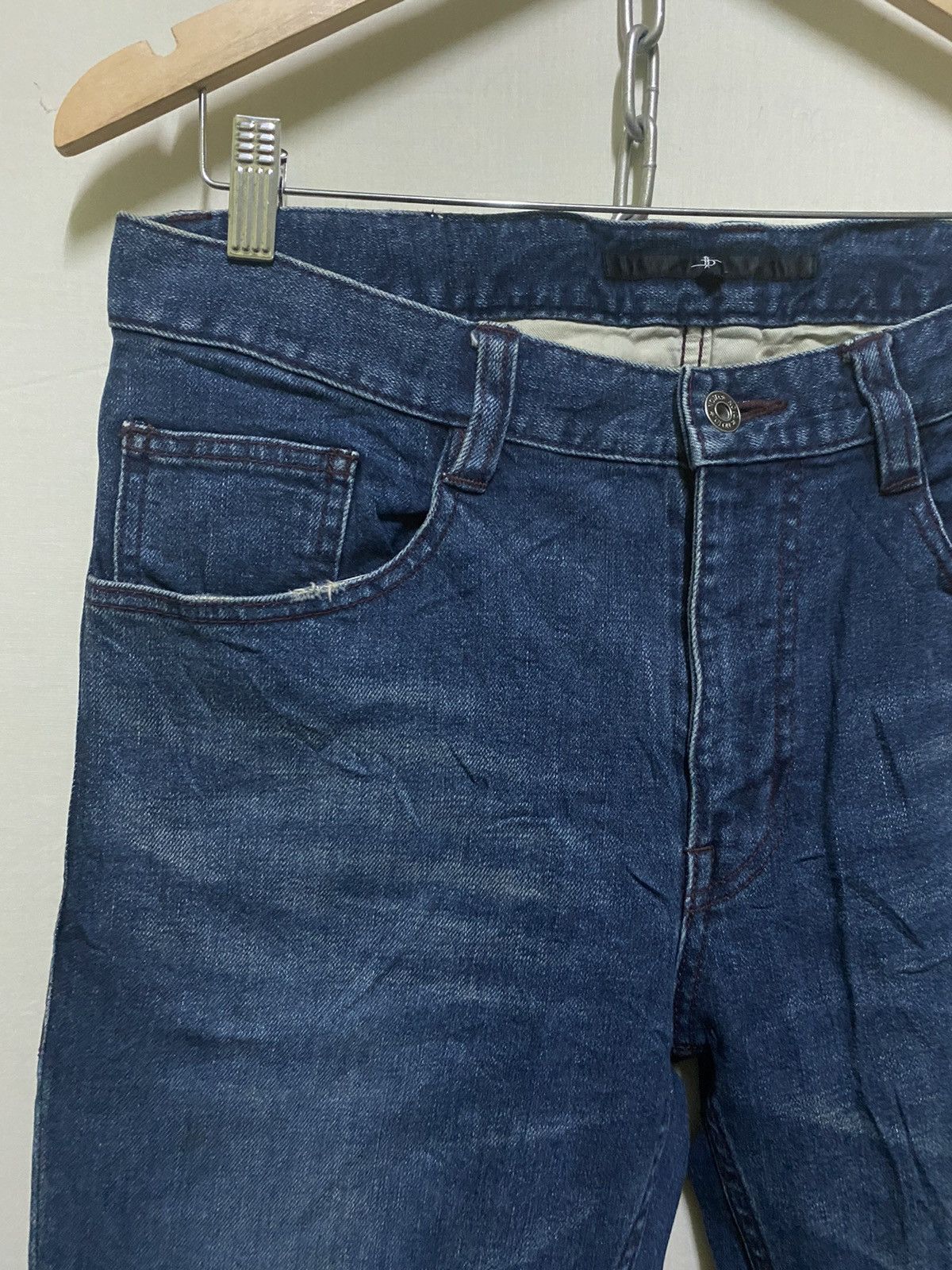 Japanese Brand × NO ID No Id Distressed Jeans Size US 32 / EU 48 - 2 Thumbnail