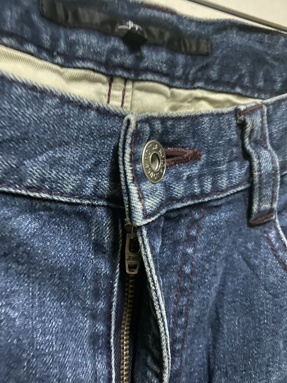 Japanese Brand × NO ID No Id Distressed Jeans Size US 32 / EU 48 - 6 Thumbnail