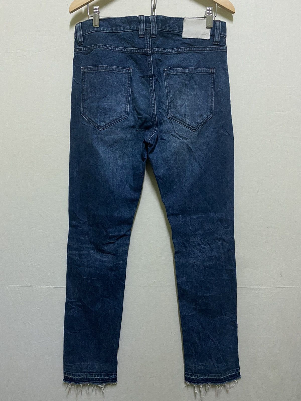 Japanese Brand × NO ID No Id Distressed Jeans Size US 32 / EU 48 - 7 Thumbnail