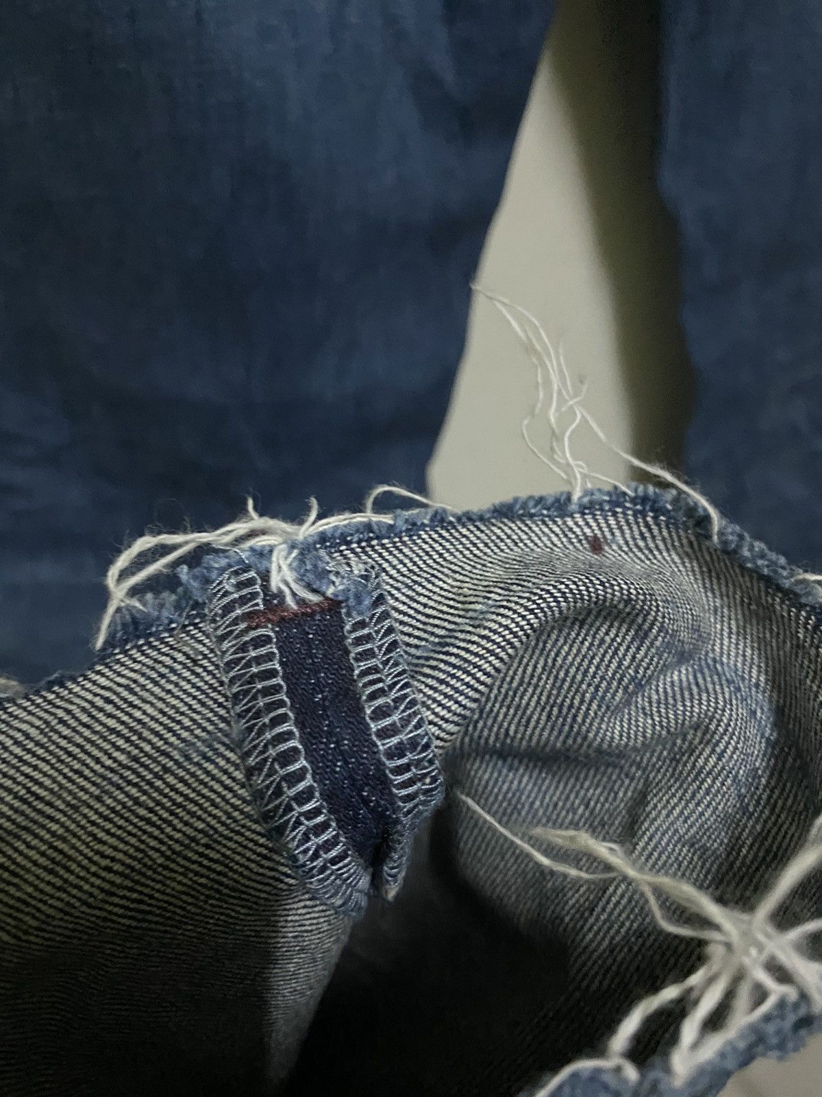 Japanese Brand × NO ID No Id Distressed Jeans Size US 32 / EU 48 - 11 Thumbnail