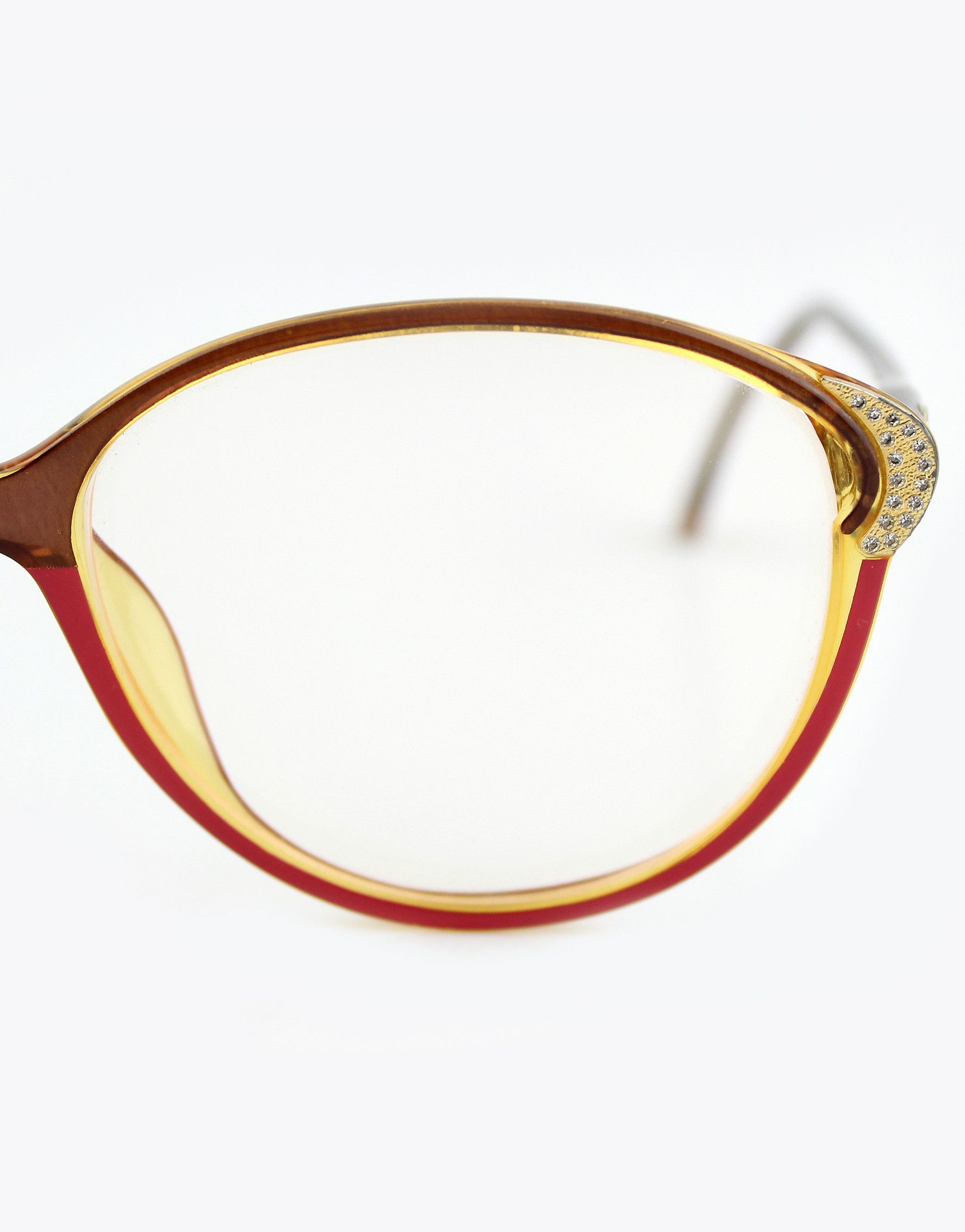 Vintage NOS 90s vintage Optyl LCM Saphira eyeglasses frame glasses Size ONE SIZE - 4 Thumbnail