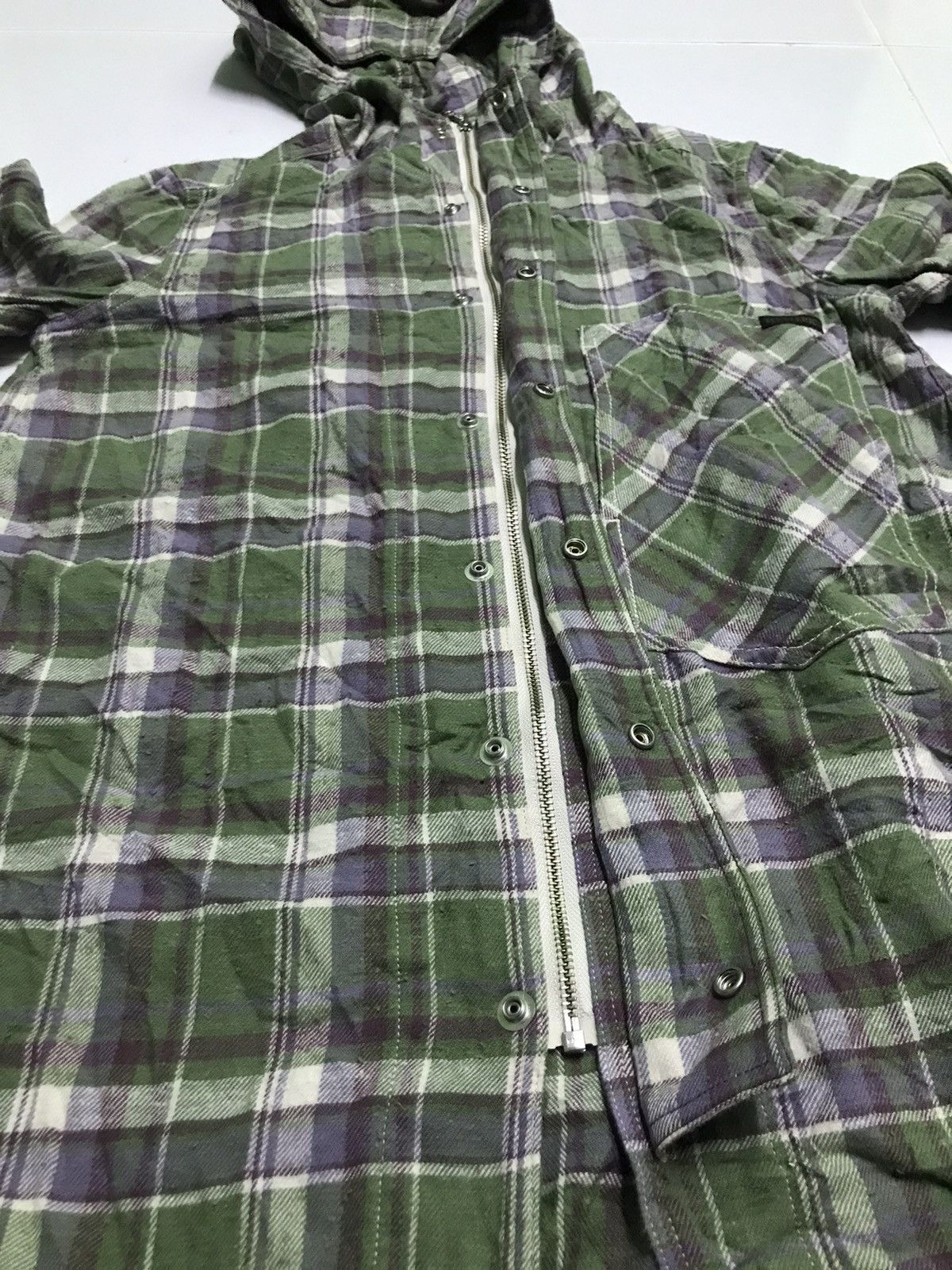 Hysteric Glamour Hysteric glamour single pocket shirt hoodie Size US S / EU 44-46 / 1 - 9 Thumbnail