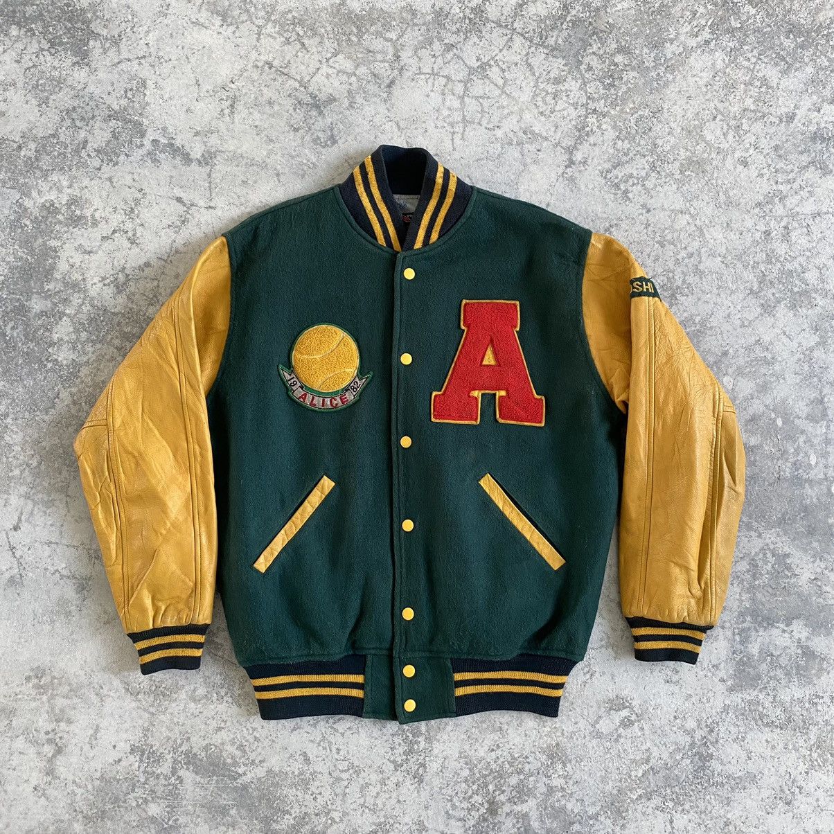Vintage Vintage Aoyamagakuin Letterman Varsity Jacket Wool Size US S / EU 44-46 / 1 - 2 Thumbnail