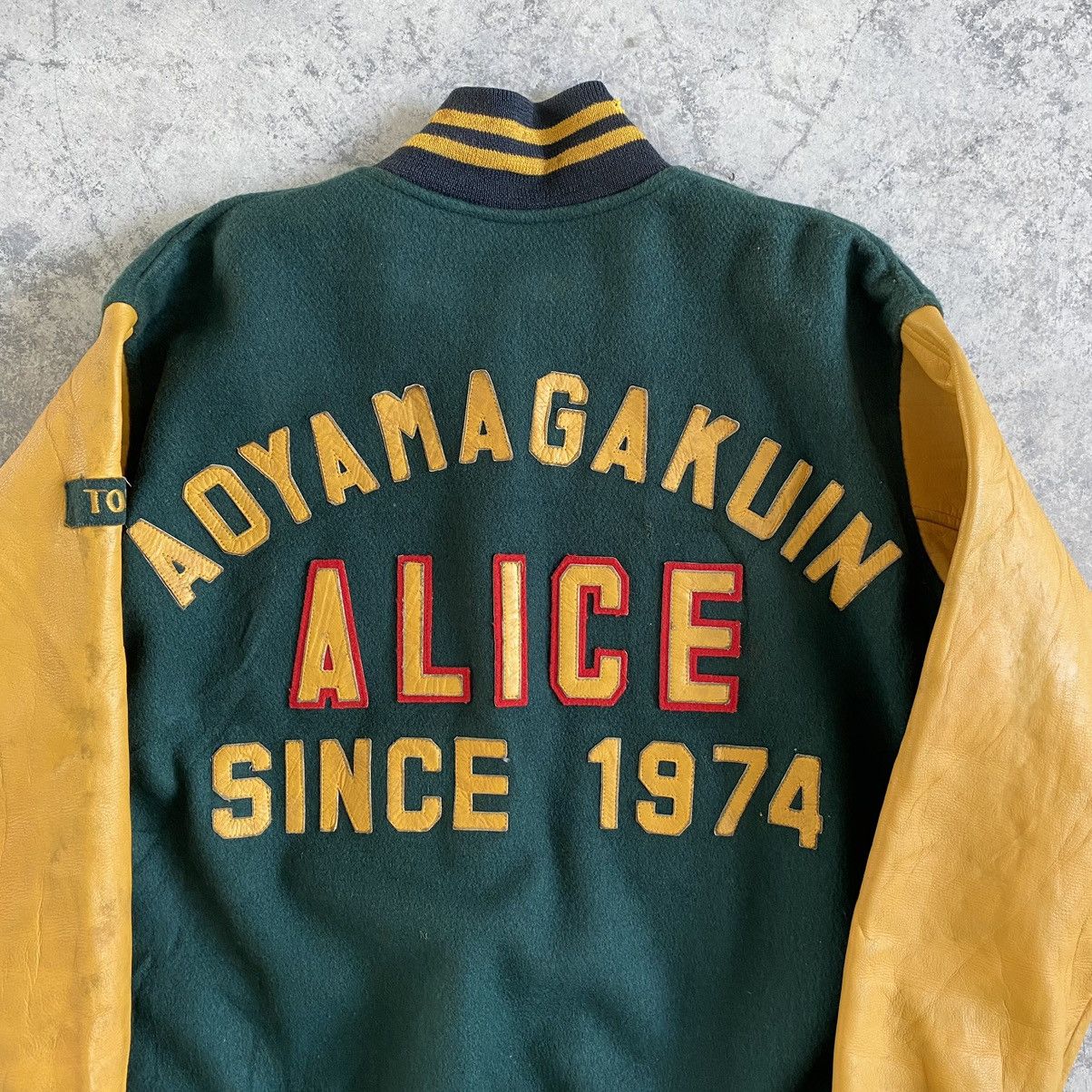 Vintage Vintage Aoyamagakuin Letterman Varsity Jacket Wool Size US S / EU 44-46 / 1 - 9 Thumbnail