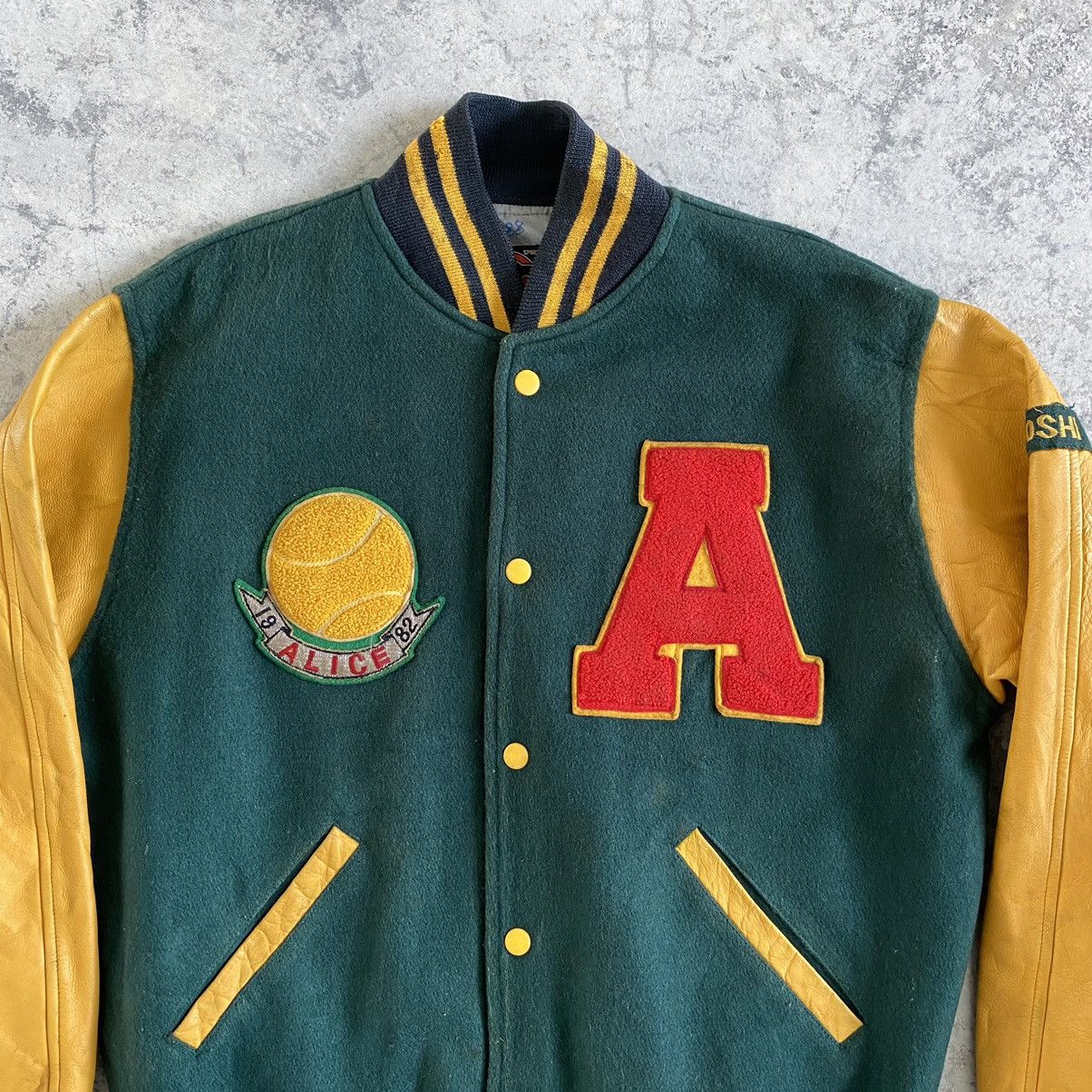 Vintage Vintage Aoyamagakuin Letterman Varsity Jacket Wool Size US S / EU 44-46 / 1 - 4 Thumbnail