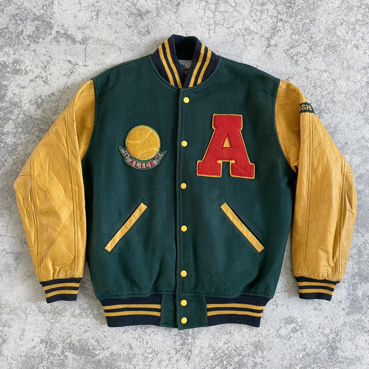 Vintage Vintage Aoyamagakuin Letterman Varsity Jacket Wool Size US S / EU 44-46 / 1 - 3 Thumbnail