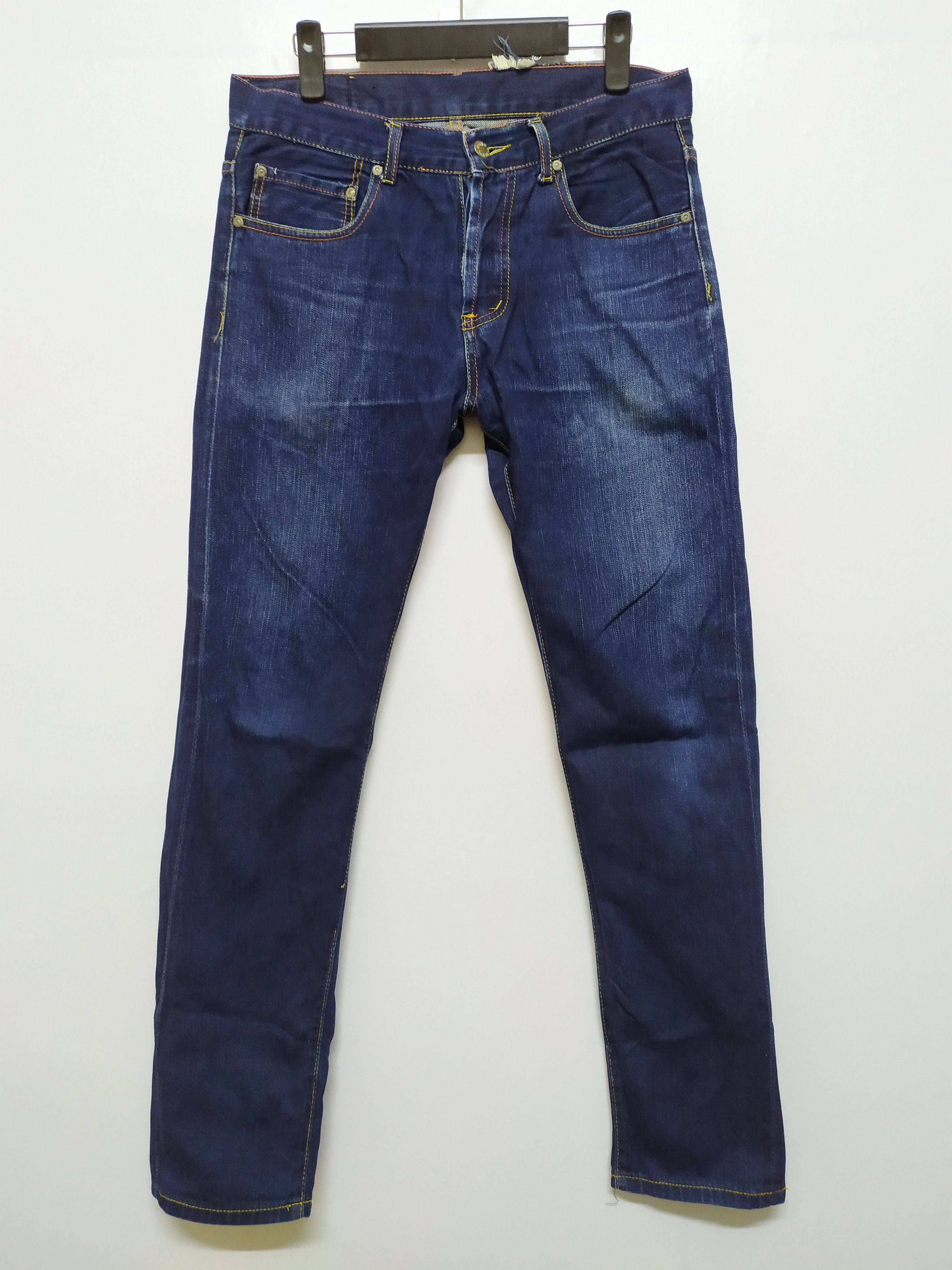 Nudie Jeans Mens NUDIE JEANS DENIM SLIM FIT PANTS Size US 32 / EU 48 - 1 Thumbnail