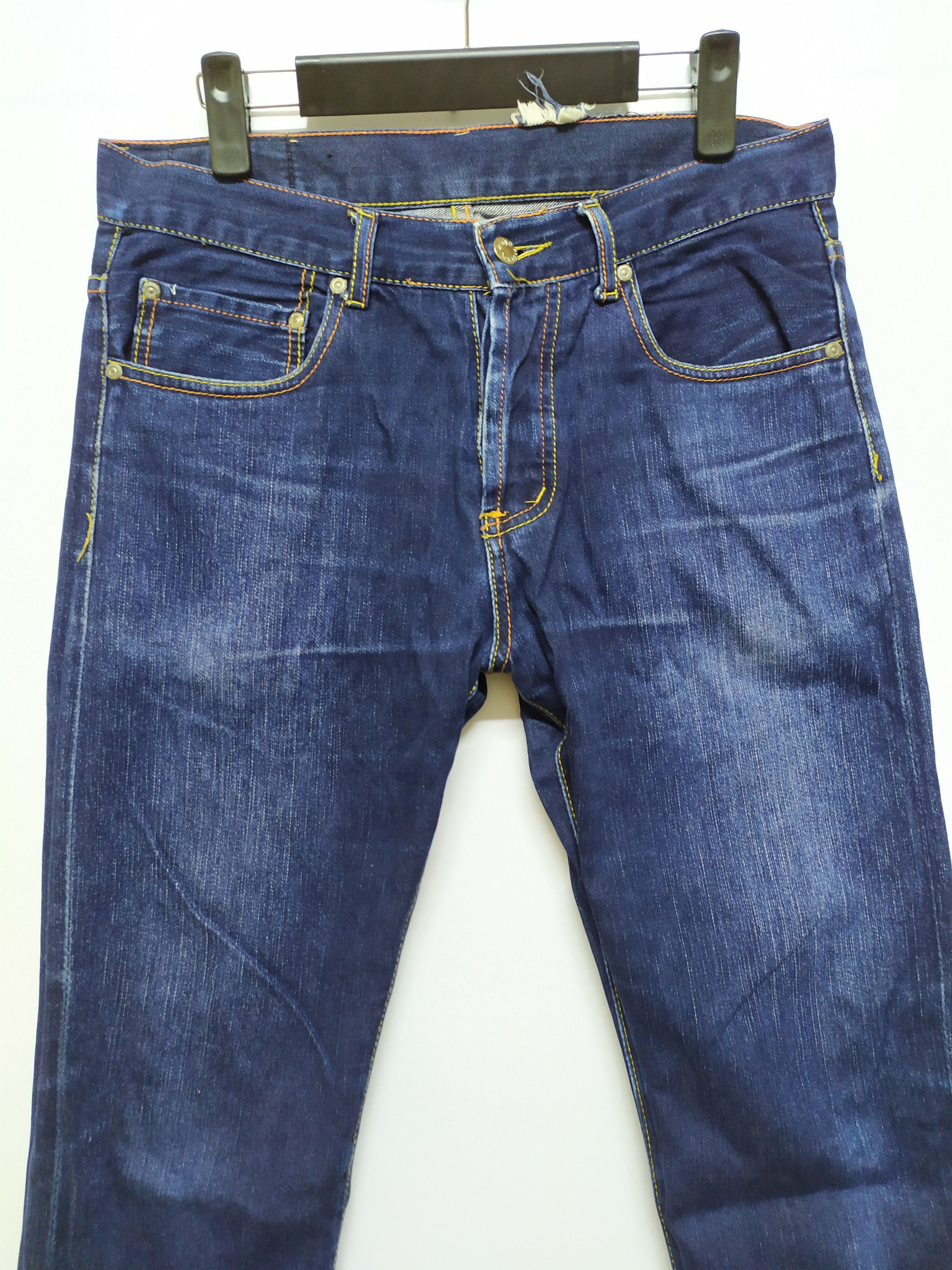 Nudie Jeans Mens NUDIE JEANS DENIM SLIM FIT PANTS Size US 32 / EU 48 - 2 Thumbnail