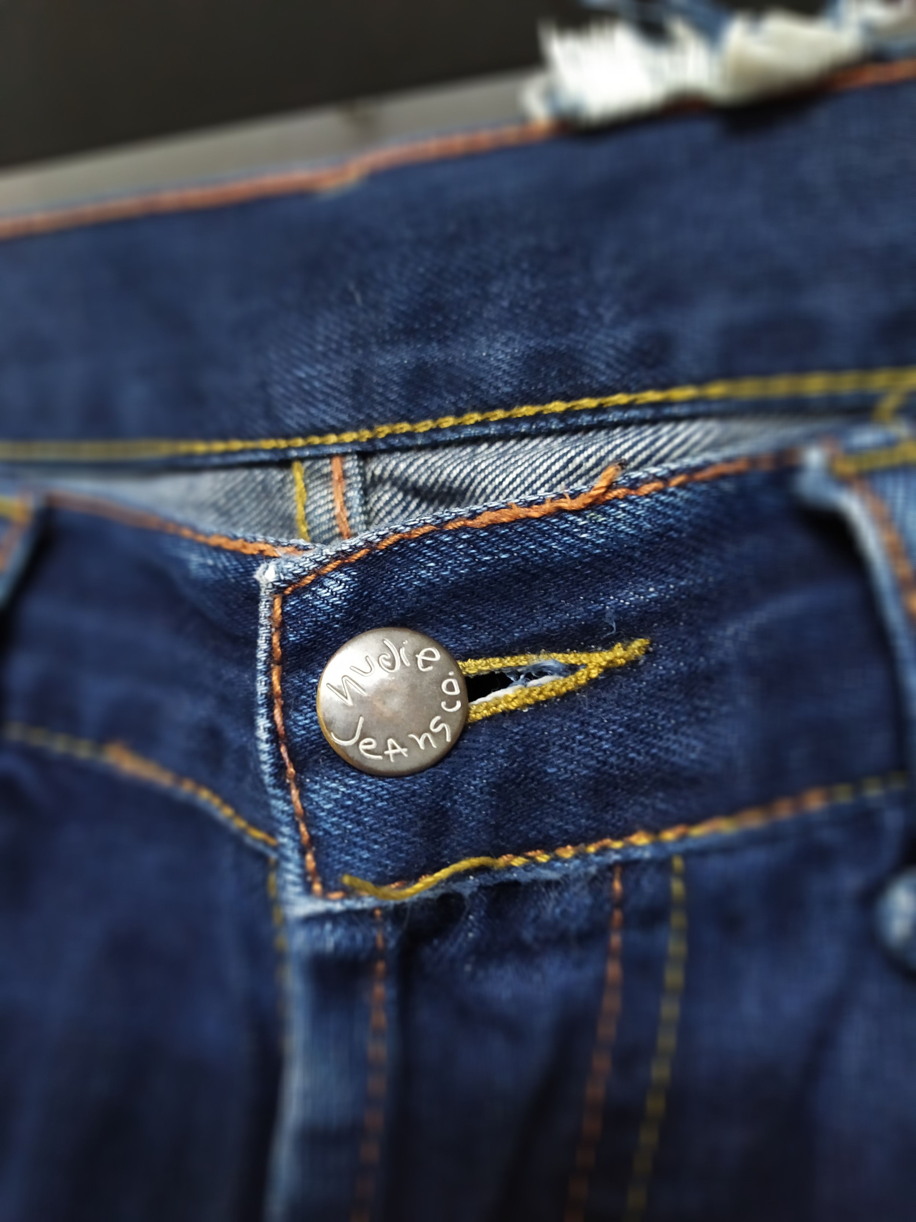 Nudie Jeans Mens NUDIE JEANS DENIM SLIM FIT PANTS Size US 32 / EU 48 - 5 Thumbnail