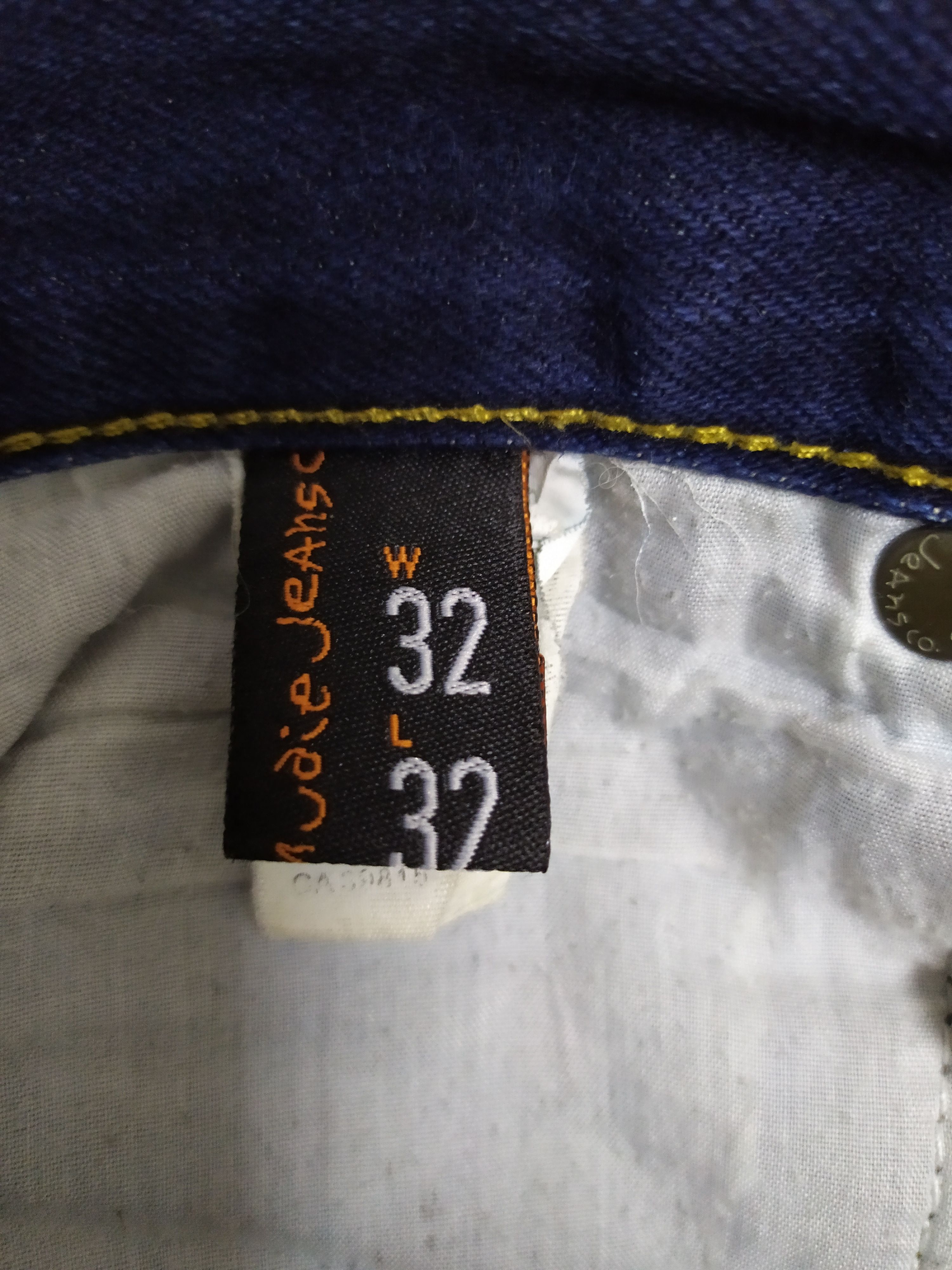 Nudie Jeans Mens NUDIE JEANS DENIM SLIM FIT PANTS Size US 32 / EU 48 - 14 Thumbnail