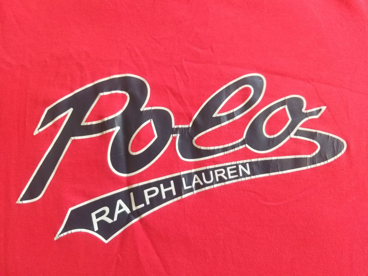 Polo Ralph Lauren Polo Ralph Lauren Script Logo T Shirt Red Classic Size US M / EU 48-50 / 2 - 2 Thumbnail