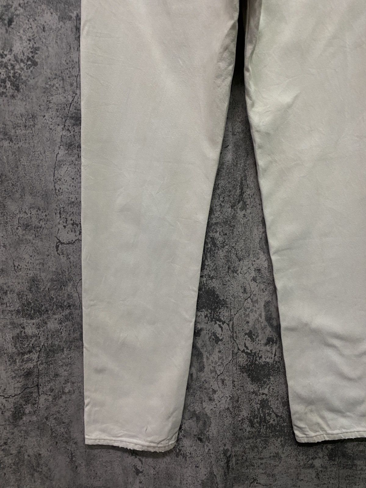 Levi's × Vintage Vintage 90s LEVIS 501 Dirty White Denim- L60 Size US 32 / EU 48 - 15 Thumbnail