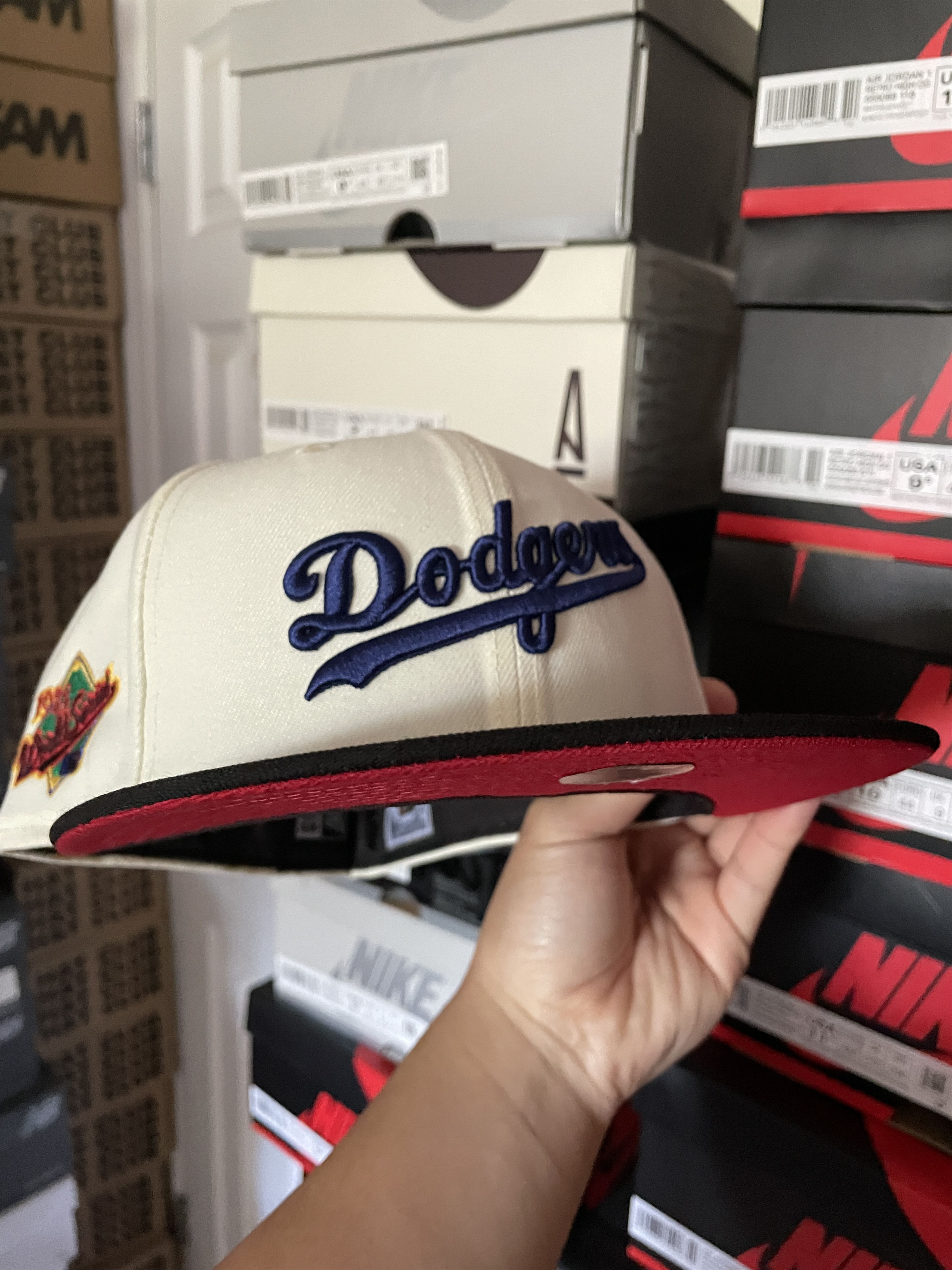 MLB × New Era 7 3/8 Anthem Shop Mookie Los Angeles LA Dodgers 1988 World Size ONE SIZE - 7 Thumbnail