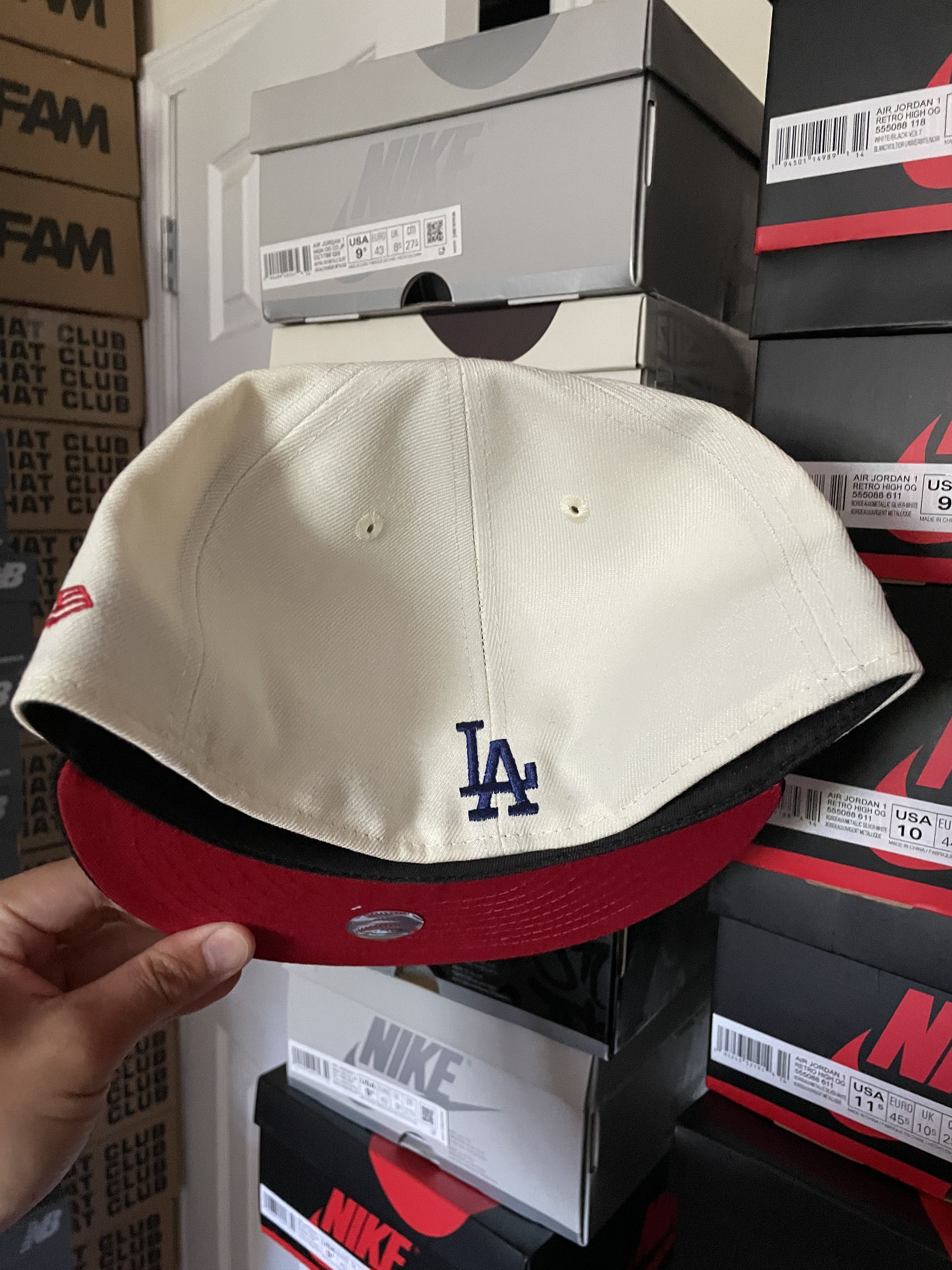 MLB × New Era 7 3/8 Anthem Shop Mookie Los Angeles LA Dodgers 1988 World Size ONE SIZE - 5 Thumbnail