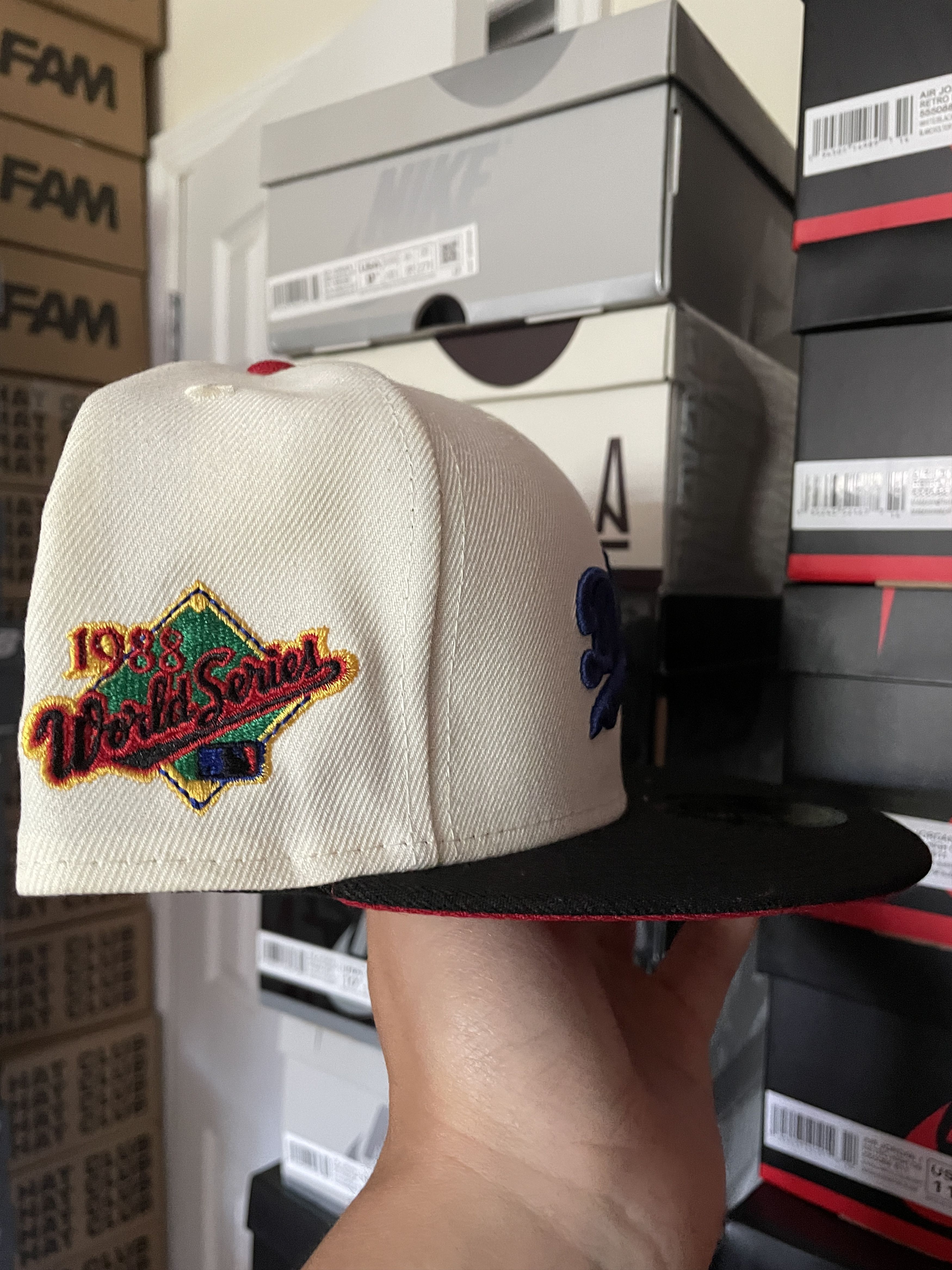 MLB × New Era 7 3/8 Anthem Shop Mookie Los Angeles LA Dodgers 1988 World Size ONE SIZE - 3 Thumbnail