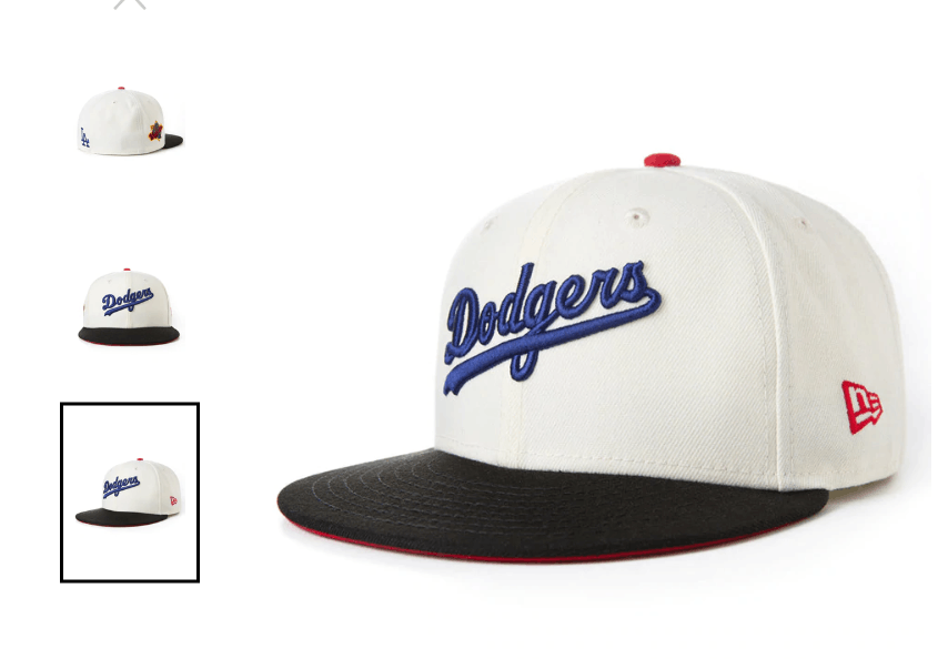 MLB × New Era 7 3/8 Anthem Shop Mookie Los Angeles LA Dodgers 1988 World Size ONE SIZE - 10 Thumbnail