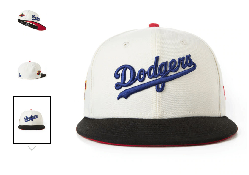 MLB × New Era 7 3/8 Anthem Shop Mookie Los Angeles LA Dodgers 1988 World Size ONE SIZE - 9 Thumbnail