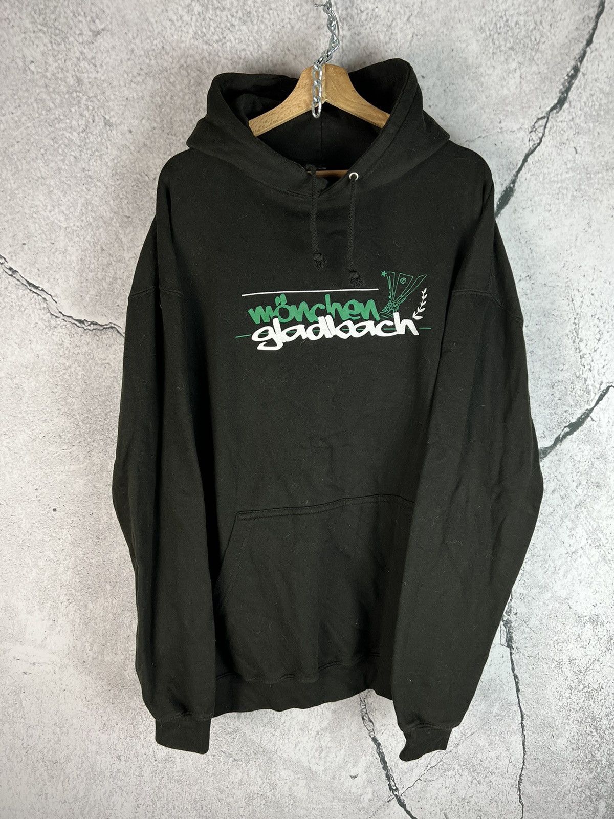 Vintage Vintage Borussia Monchengladbach soccer football hoodie Size US XXL / EU 58 / 5 - 1 Thumbnail