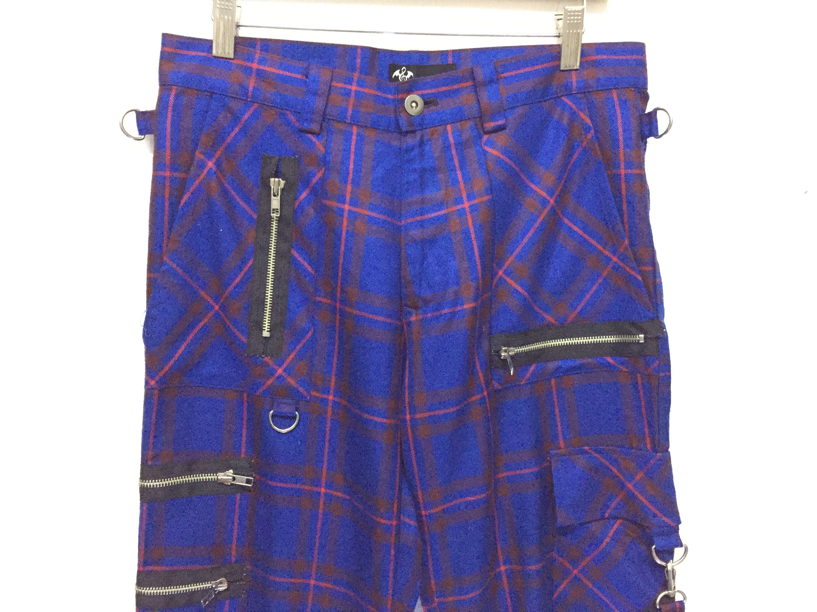 Japanese Brand × Seditionaries Devil & Bass japan bondage tartan pants Size US 31 - 3 Thumbnail