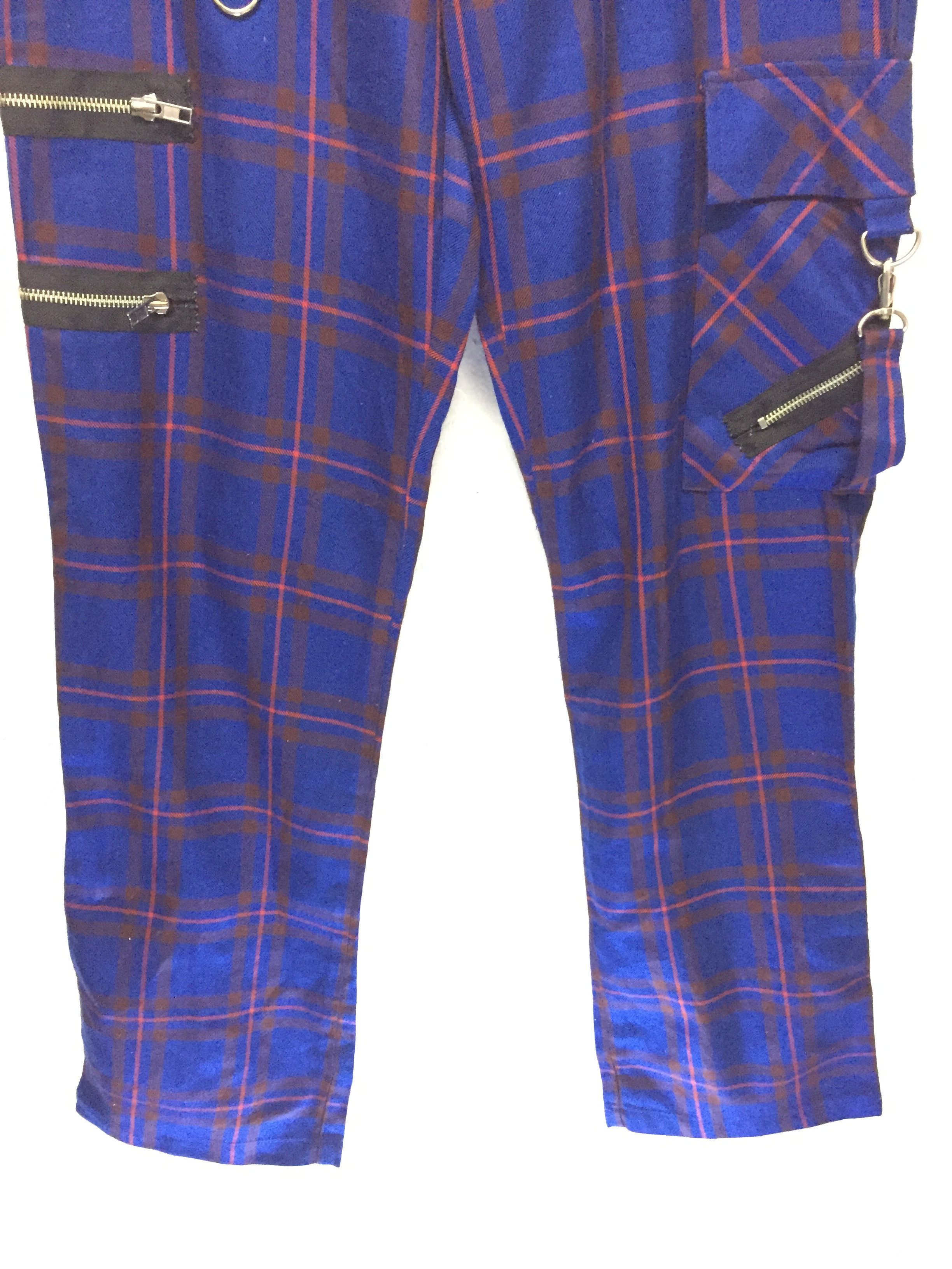 Japanese Brand × Seditionaries Devil & Bass japan bondage tartan pants Size US 31 - 5 Thumbnail