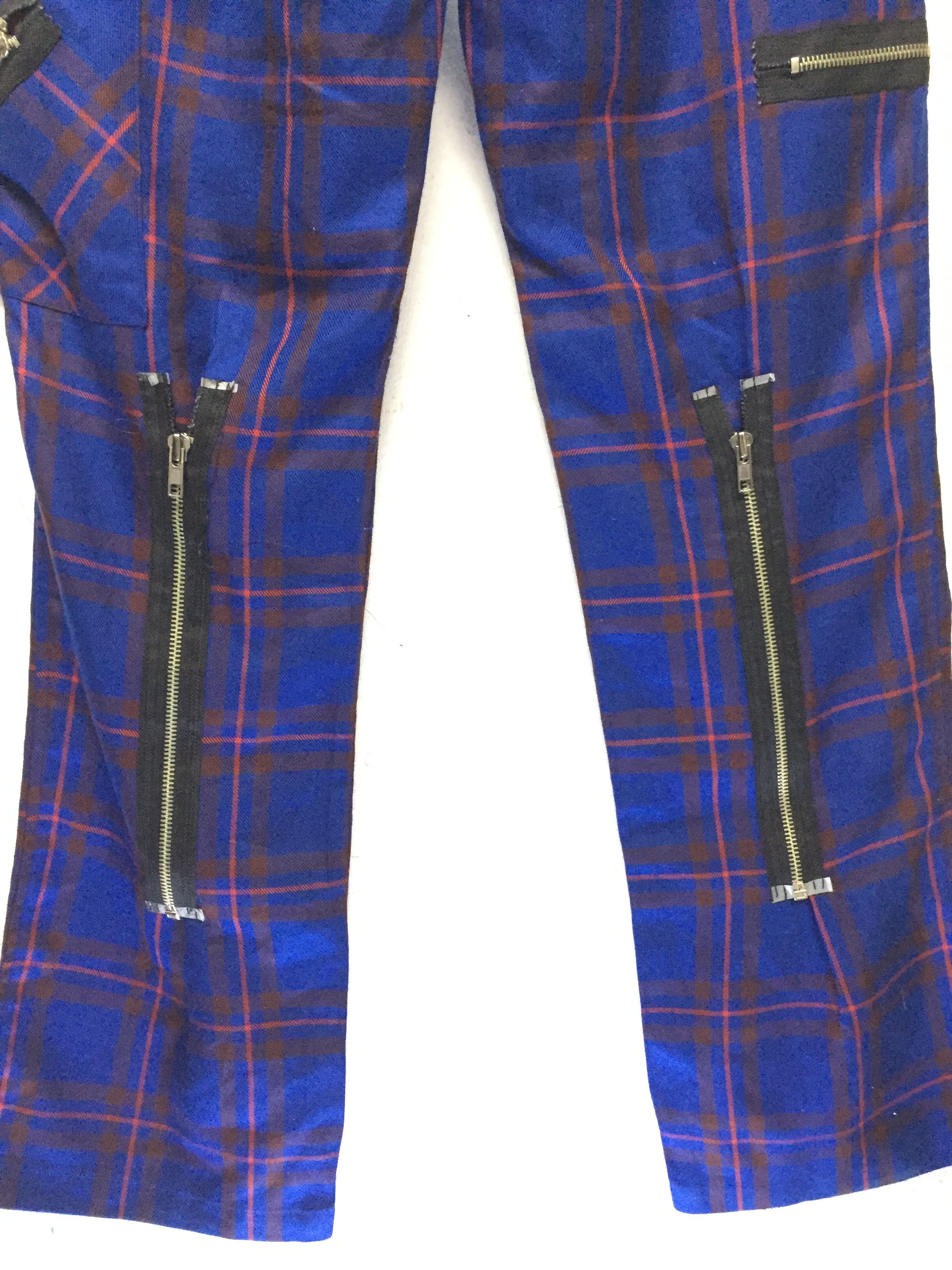 Japanese Brand × Seditionaries Devil & Bass japan bondage tartan pants Size US 31 - 10 Thumbnail