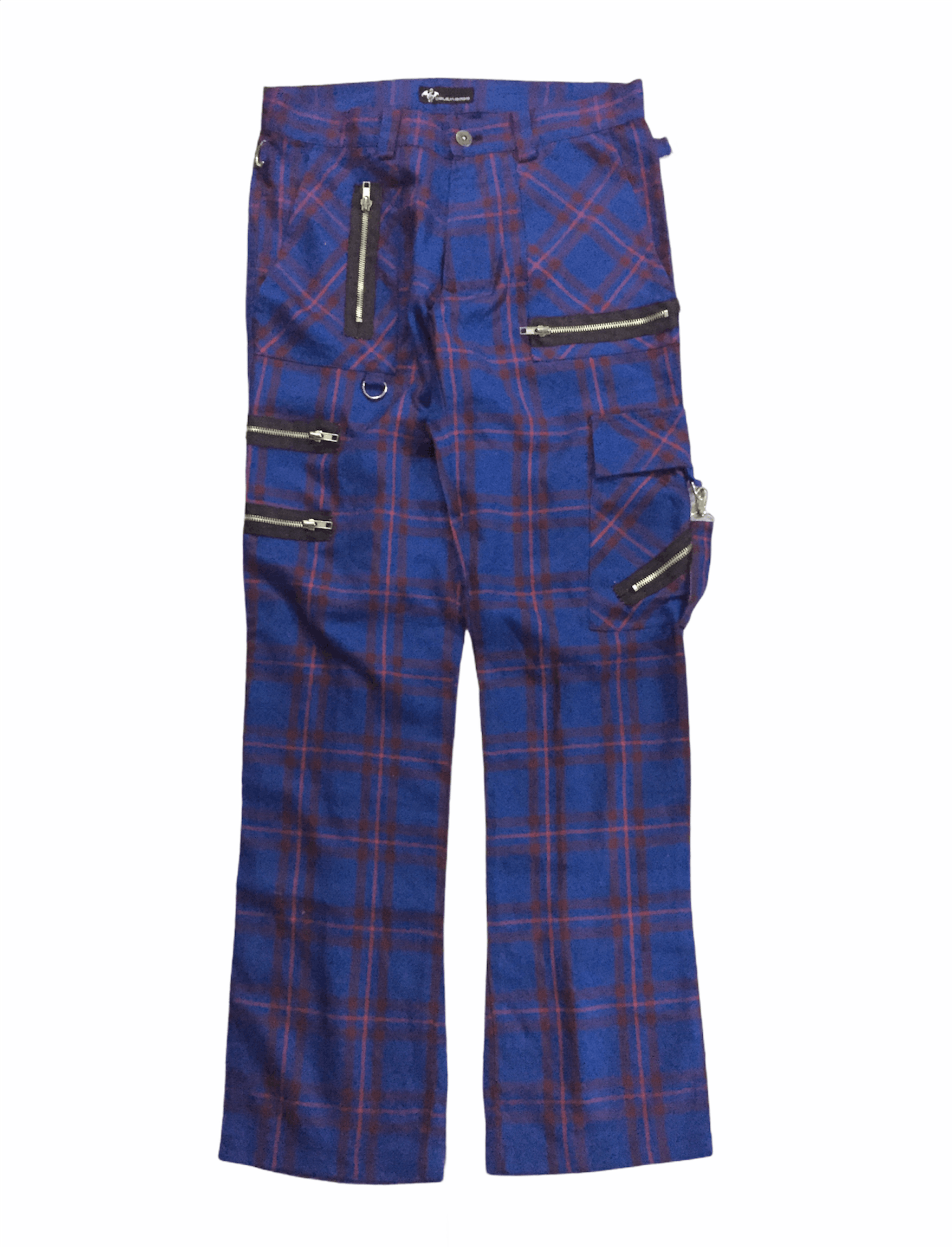 Japanese Brand × Seditionaries Devil & Bass japan bondage tartan pants Size US 31 - 1 Thumbnail