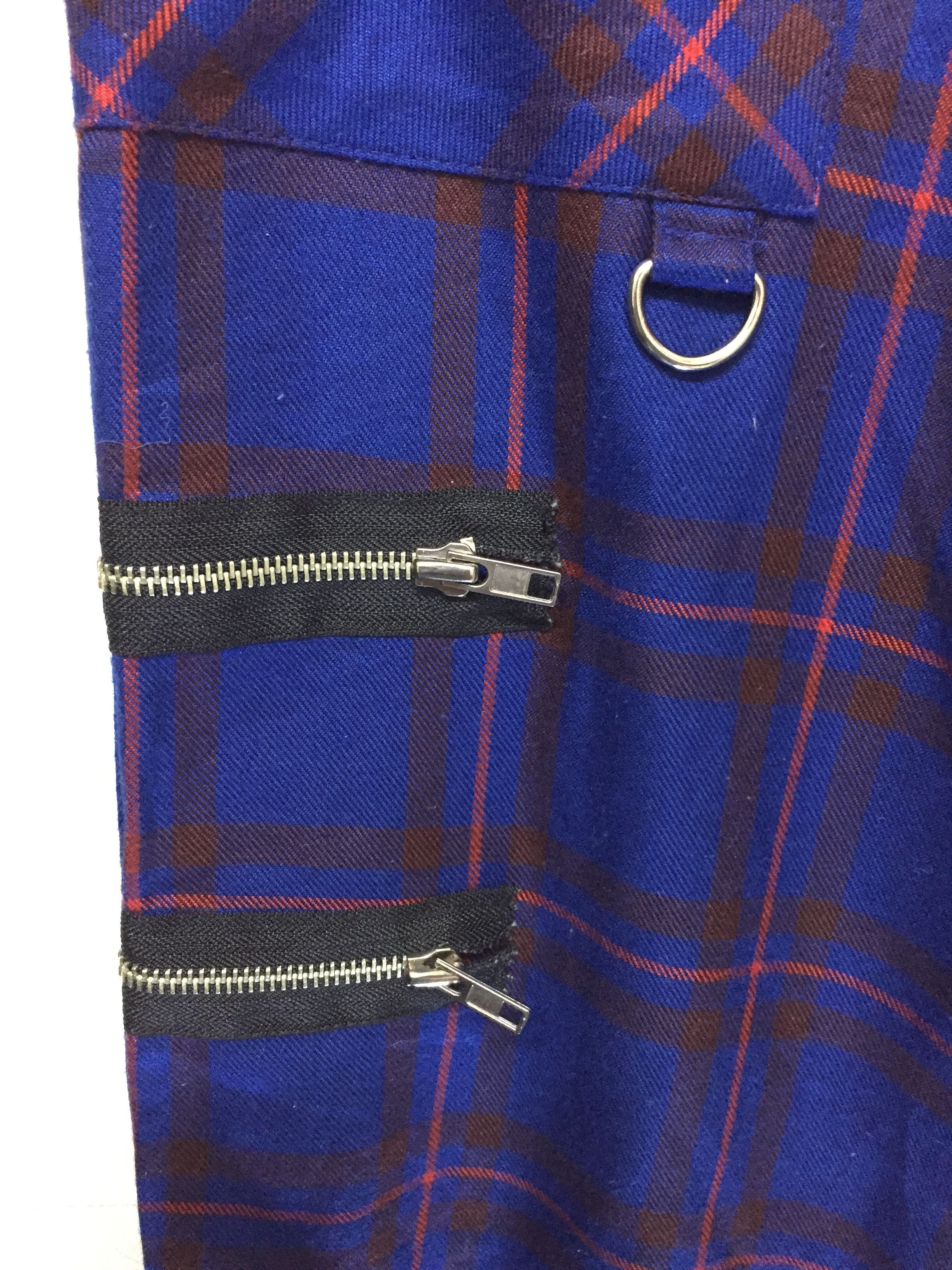 Japanese Brand × Seditionaries Devil & Bass japan bondage tartan pants Size US 31 - 7 Thumbnail