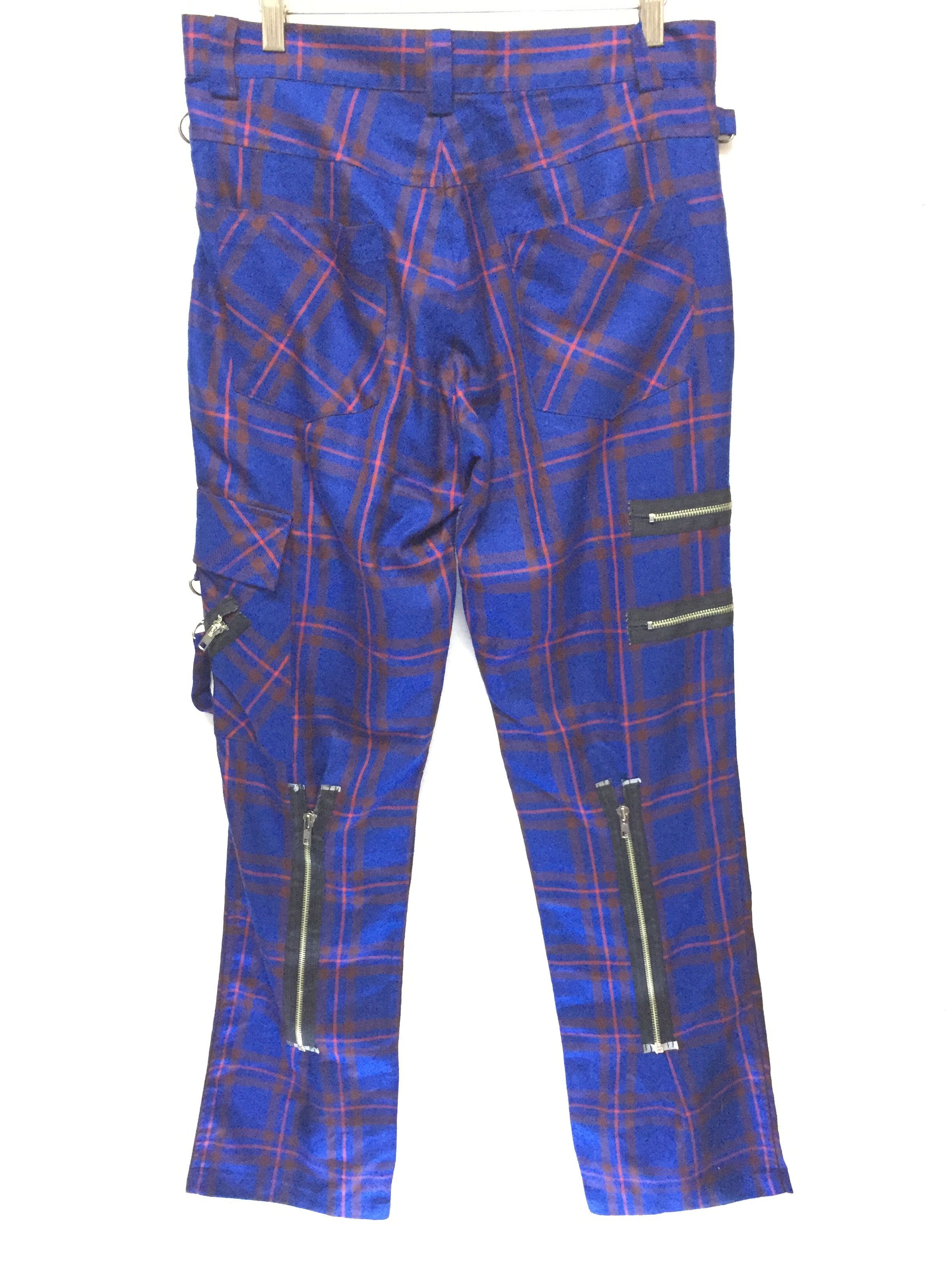 Japanese Brand × Seditionaries Devil & Bass japan bondage tartan pants Size US 31 - 9 Thumbnail