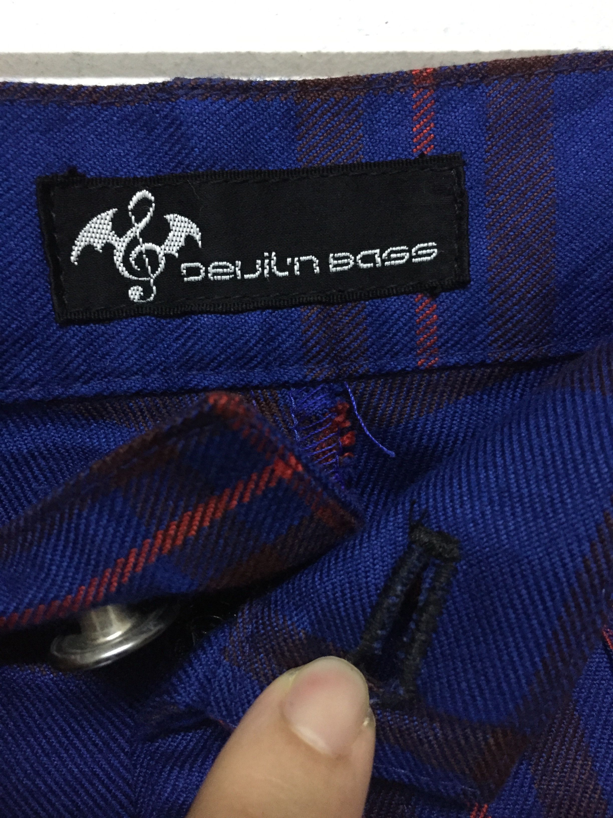 Japanese Brand × Seditionaries Devil & Bass japan bondage tartan pants Size US 31 - 11 Thumbnail