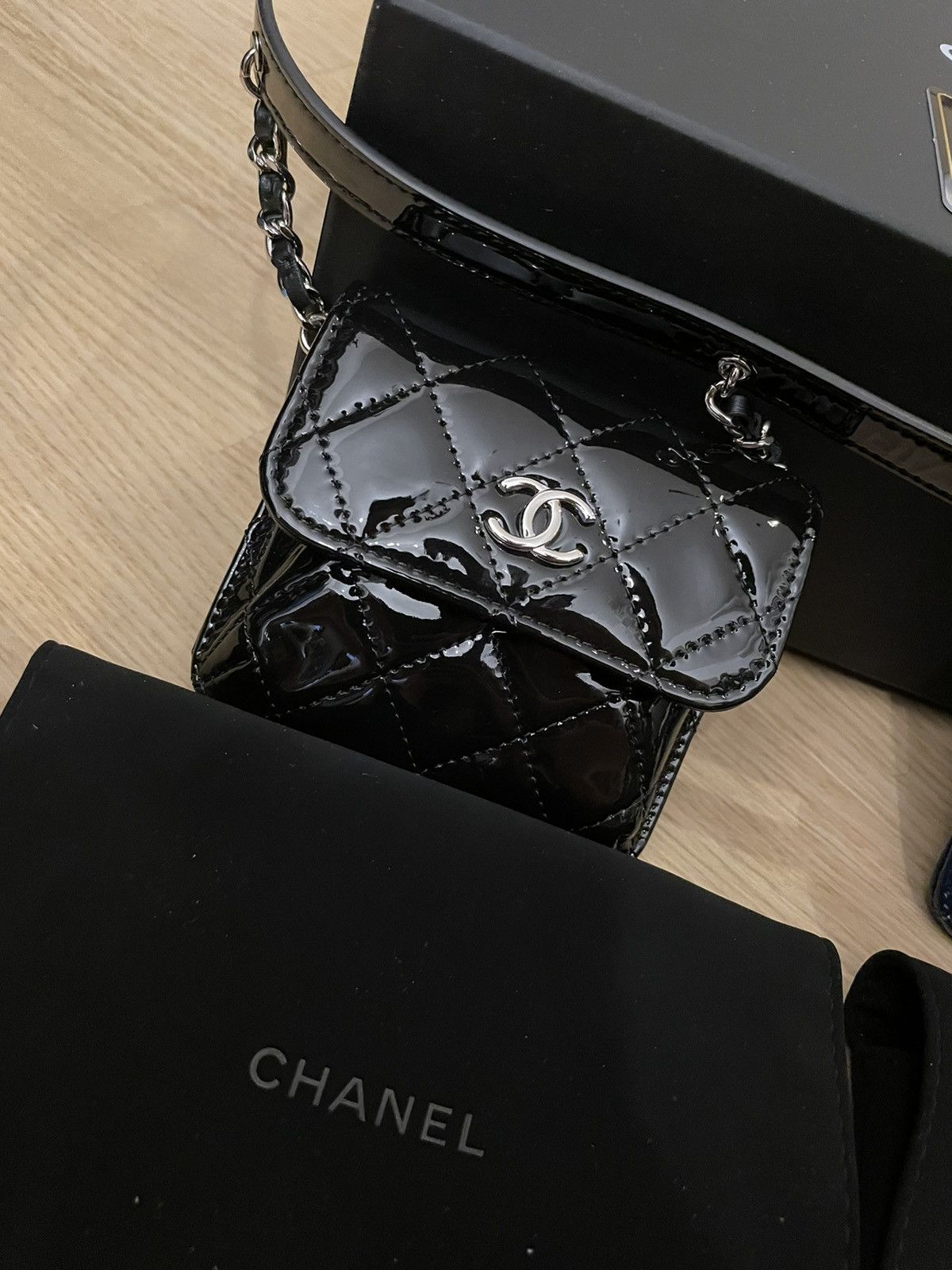Chanel chanel double twin belt bag 2020 fashion show piece Size ONE SIZE - 9 Thumbnail