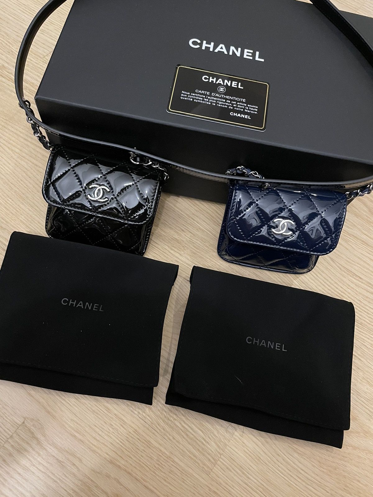 Chanel chanel double twin belt bag 2020 fashion show piece Size ONE SIZE - 1 Thumbnail