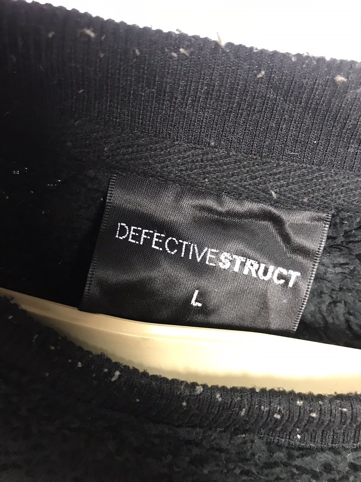 Japanese Brand Defective struct fleece sweatshirt Size US L / EU 52-54 / 3 - 4 Thumbnail