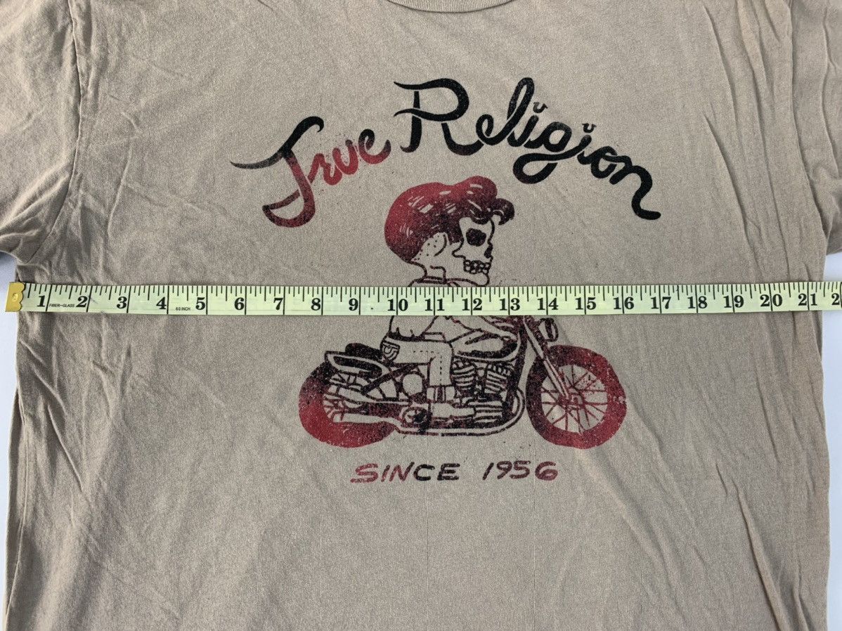 True Religion Hype True Religion Skull Rider Motorcycle Big Logo Tee Size US L / EU 52-54 / 3 - 6 Thumbnail
