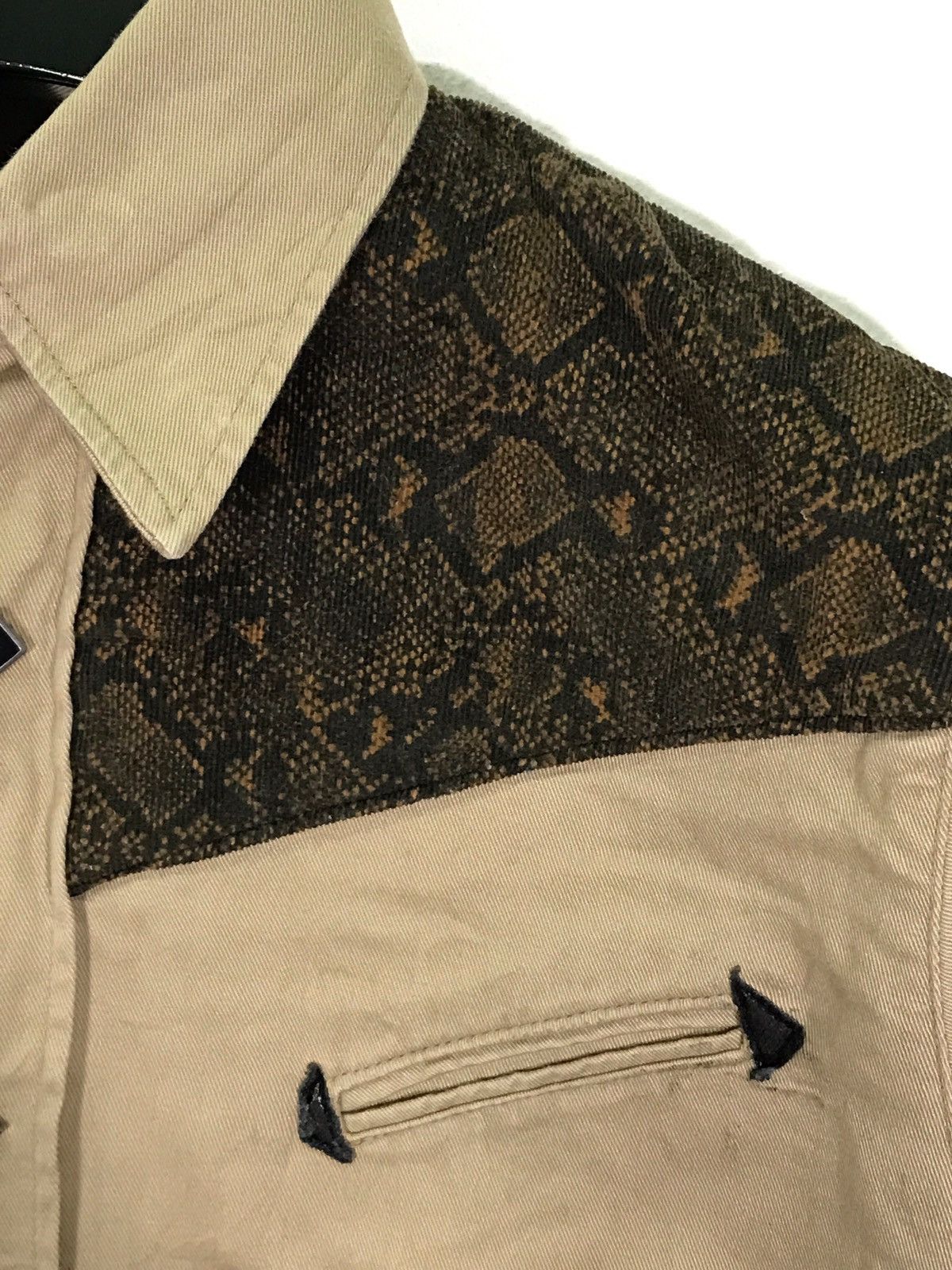 Japanese Brand Vintage Houston Pearl Snap Button Western Shirt Size US M / EU 48-50 / 2 - 4 Thumbnail