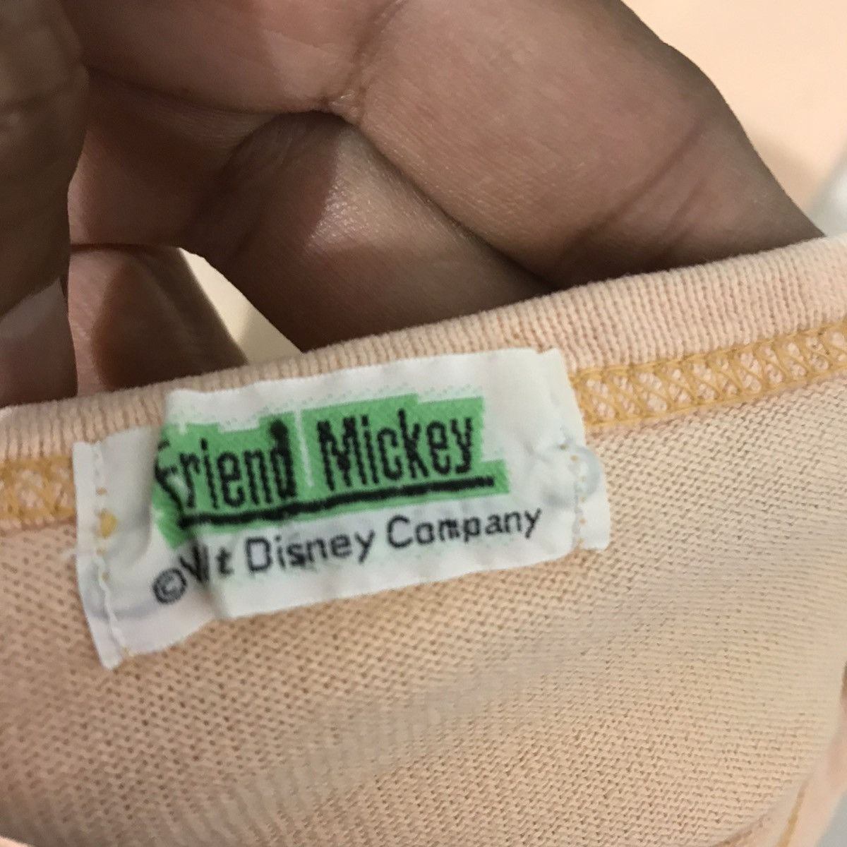 Disney Vintage Walt Disney Mickey Mouse Long Sleeve T Shirt Size US M / EU 48-50 / 2 - 4 Thumbnail
