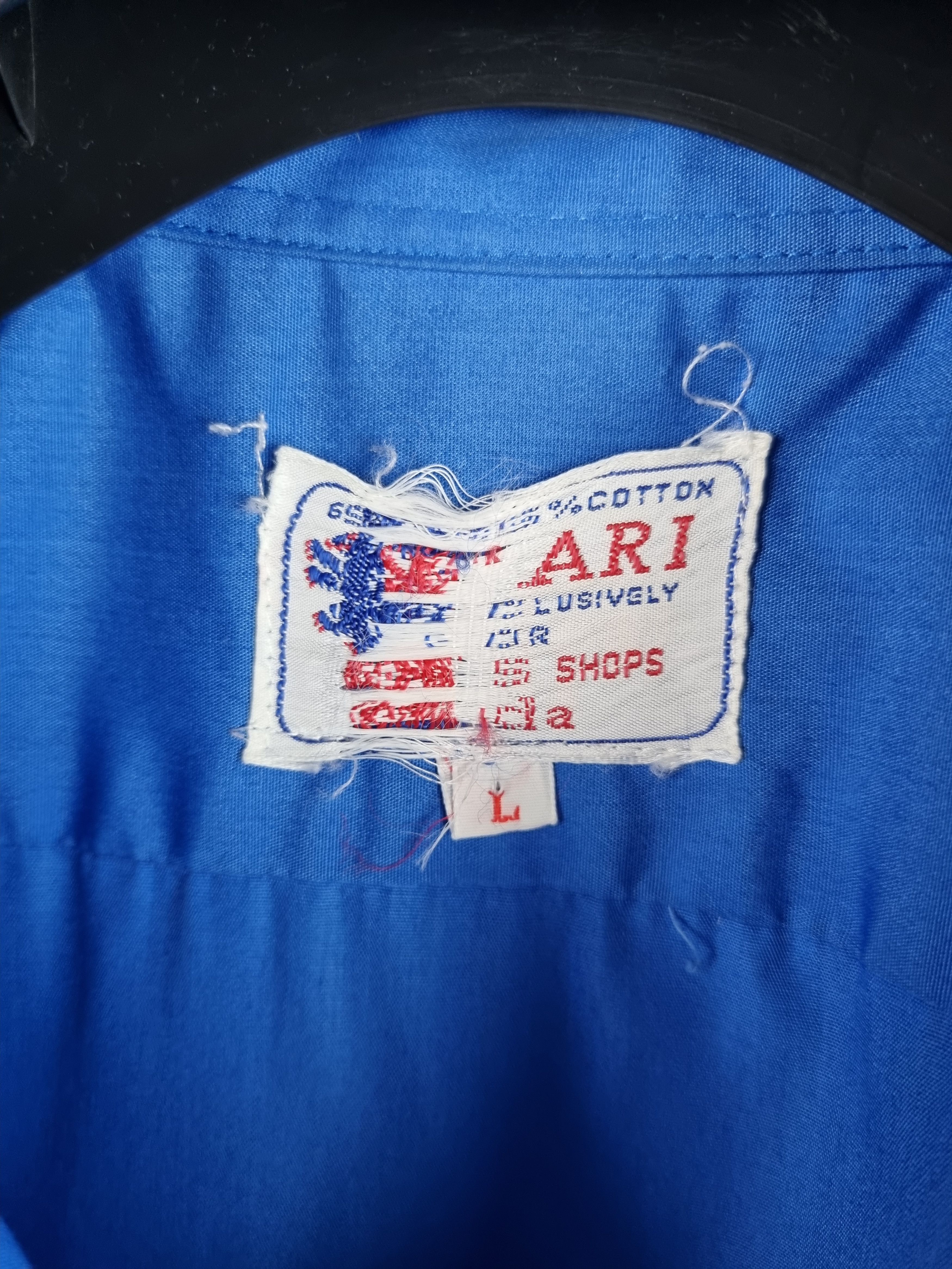 Vintage Rare 70s Savana Safari Hunting Shirt SAINT LAURENT Style Size US M / EU 48-50 / 2 - 6 Thumbnail