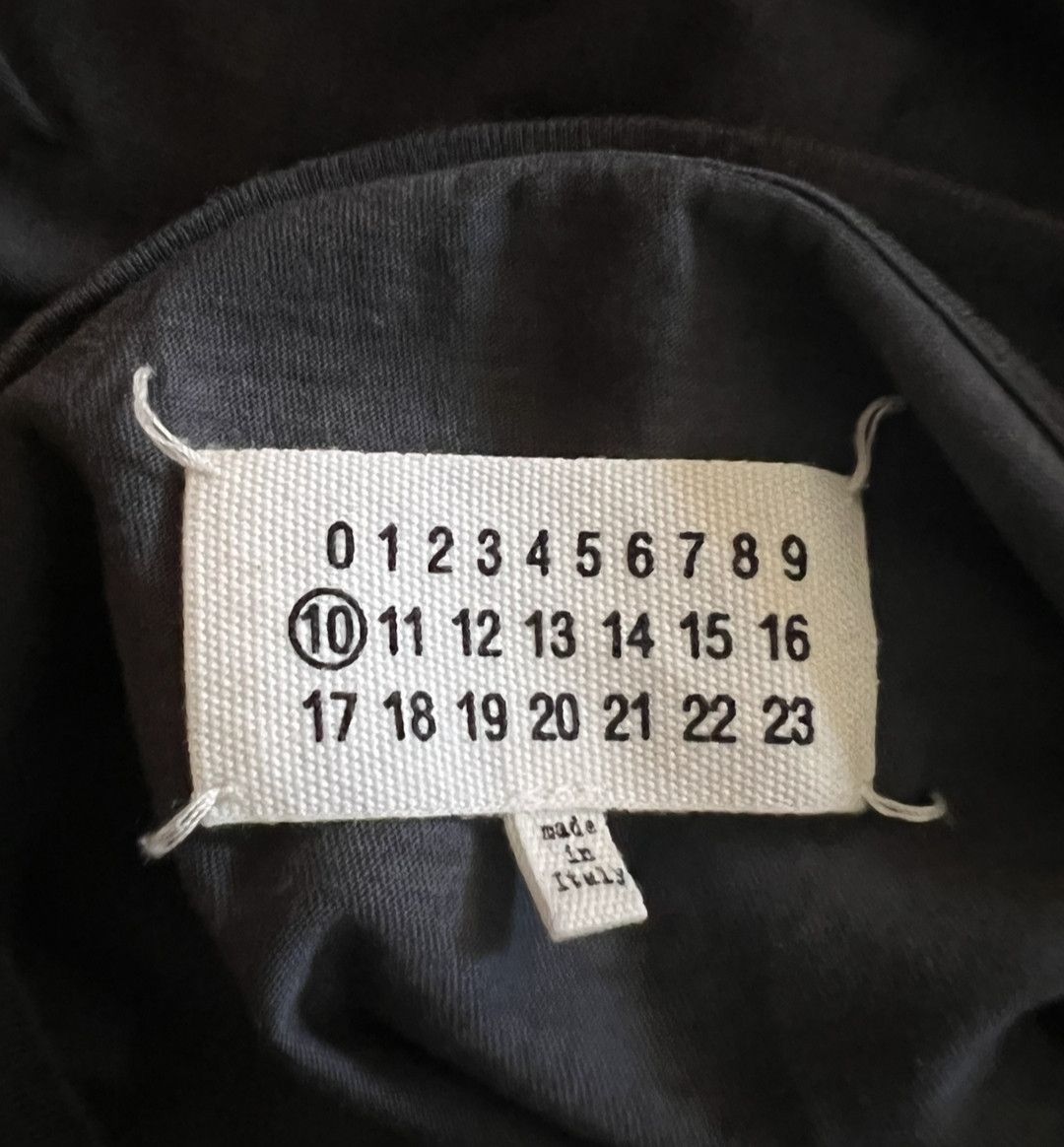 Maison Margiela Maison Margiela's new black four-stitch short sleeves Size US M / EU 48-50 / 2 - 3 Thumbnail